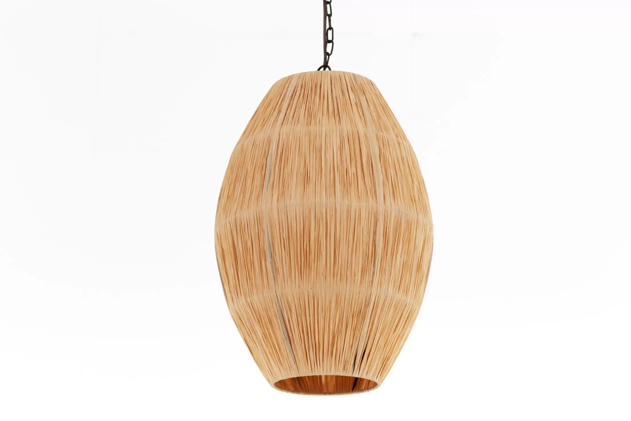 Flamant Verlichting | Aimee, Hanglamp, Raffia En Ijzer, S