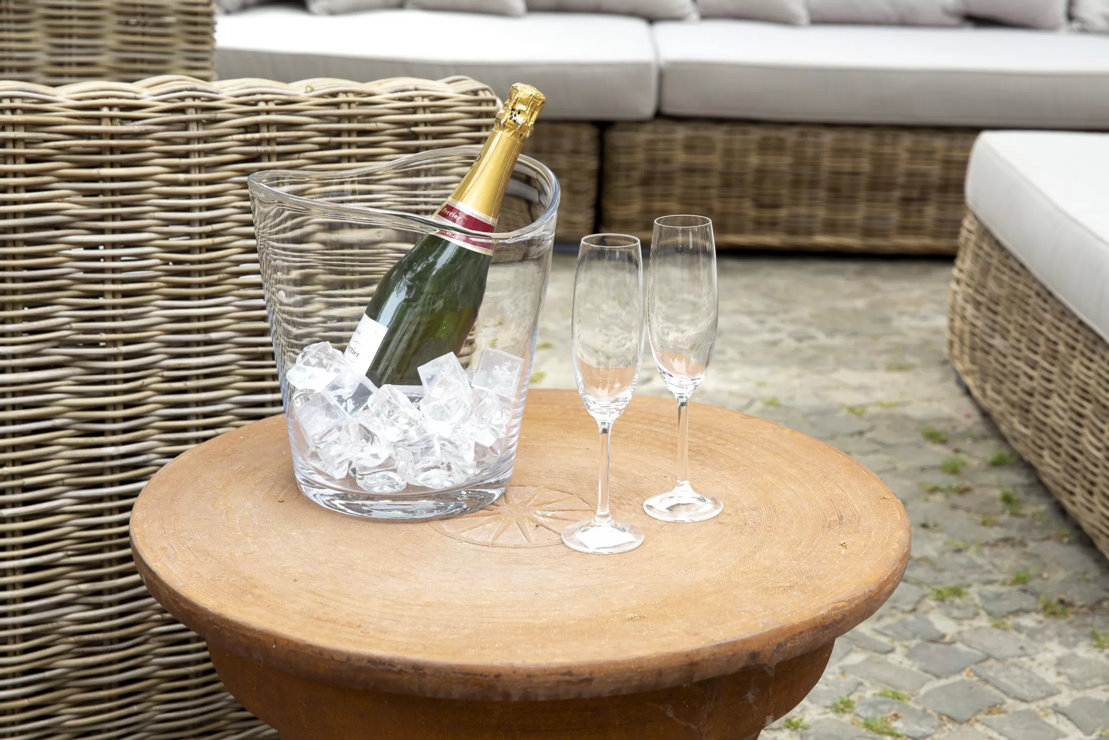 Flamant Accessoires | Angelique, Champagnekoeler, Mondgeblazen