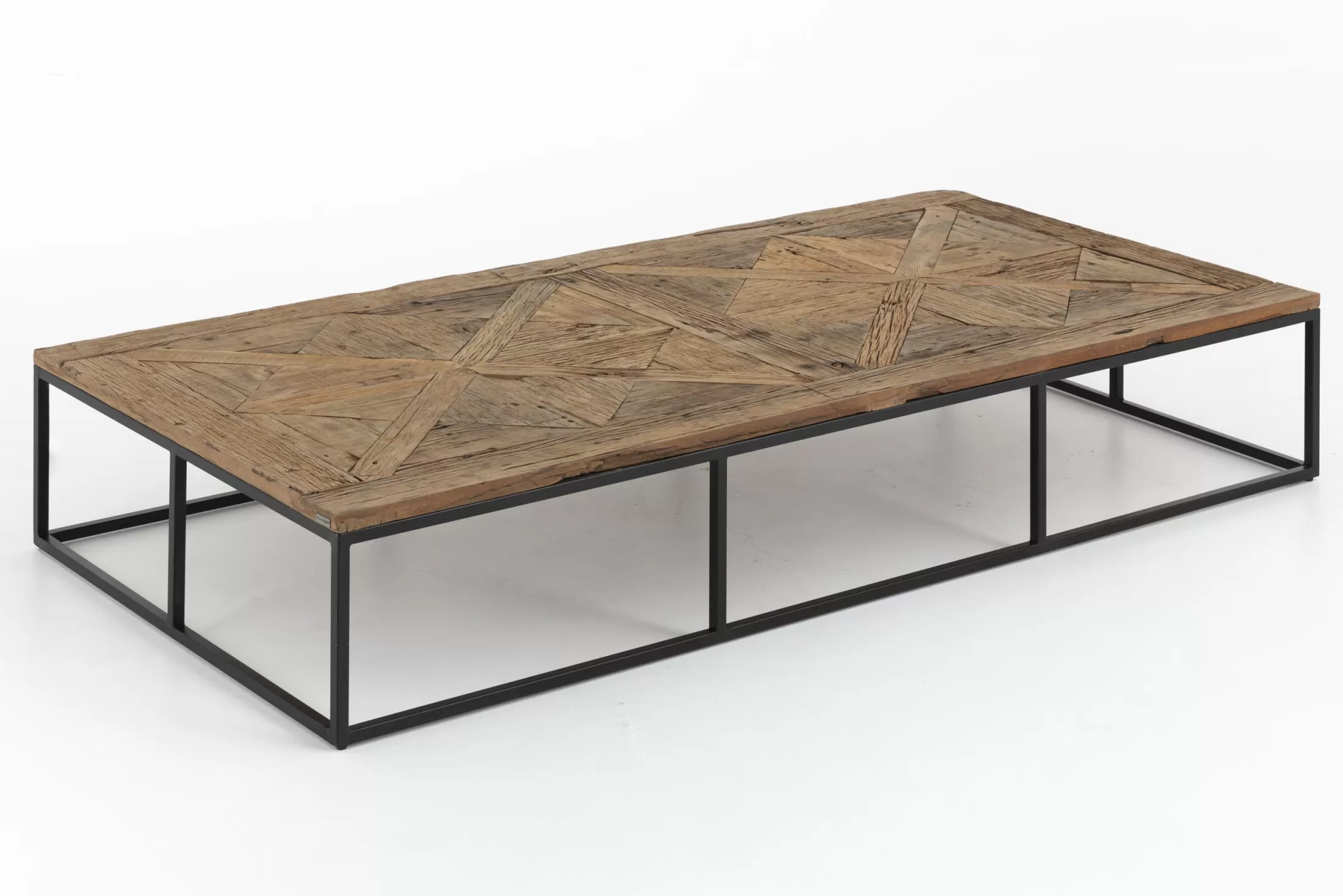 Flamant Koffie Tafels | Archy, Salontafel, Rechthoekig, Hout En Metaal