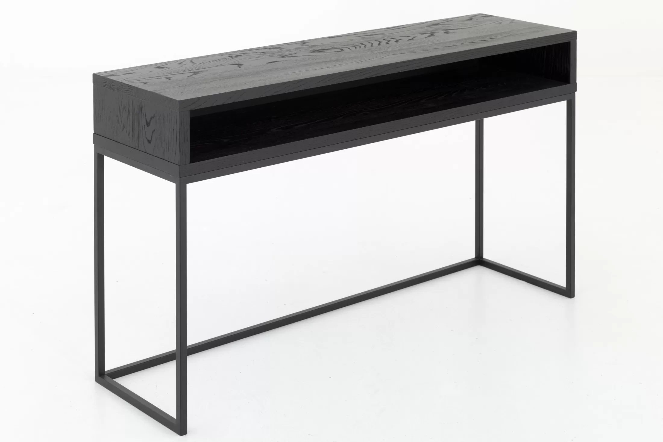 Flamant Koffie Tafels | Armand, Consoletafel, Zwart Eiken En Metaal