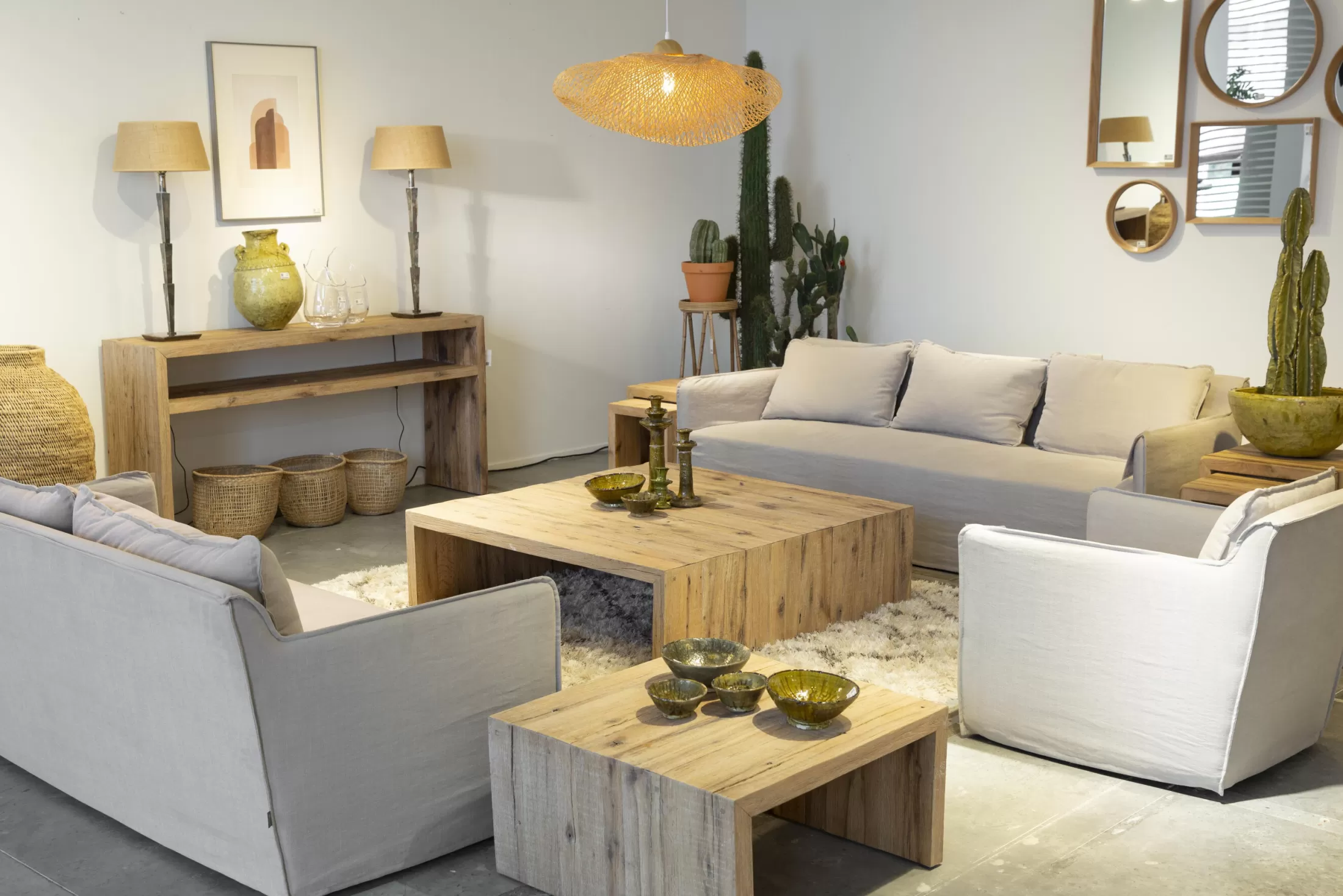 Flamant Verlichting | Aurelius, Hanglamp, Bamboe, L