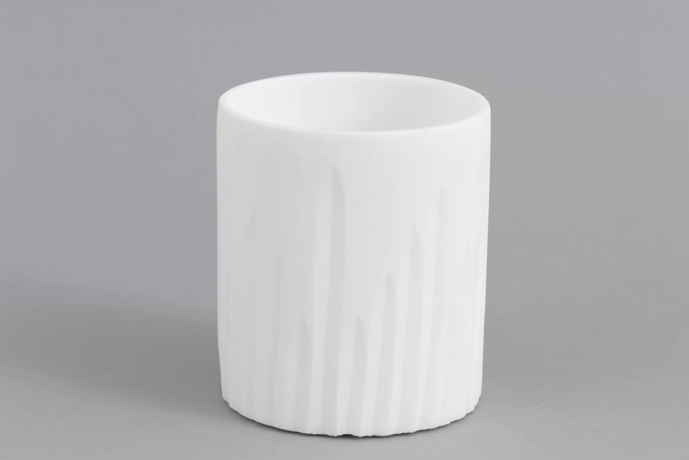 Flamant Decoratie | Ayla, Vaas, Glas, Wit, O8X9,5H