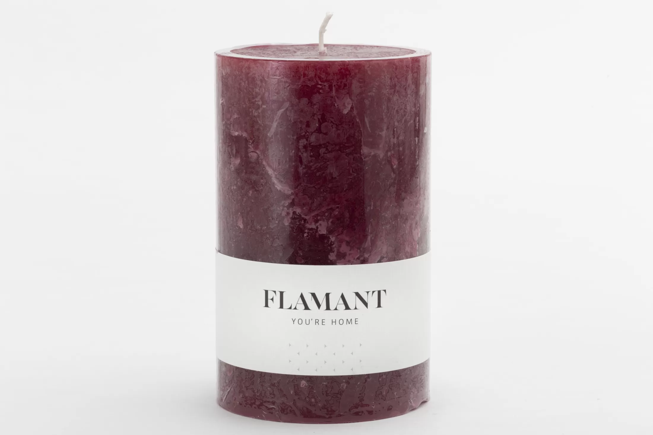 Flamant Decoratie | Beth, Kaars, Kleur Balmoral Rood, 9X15Cm