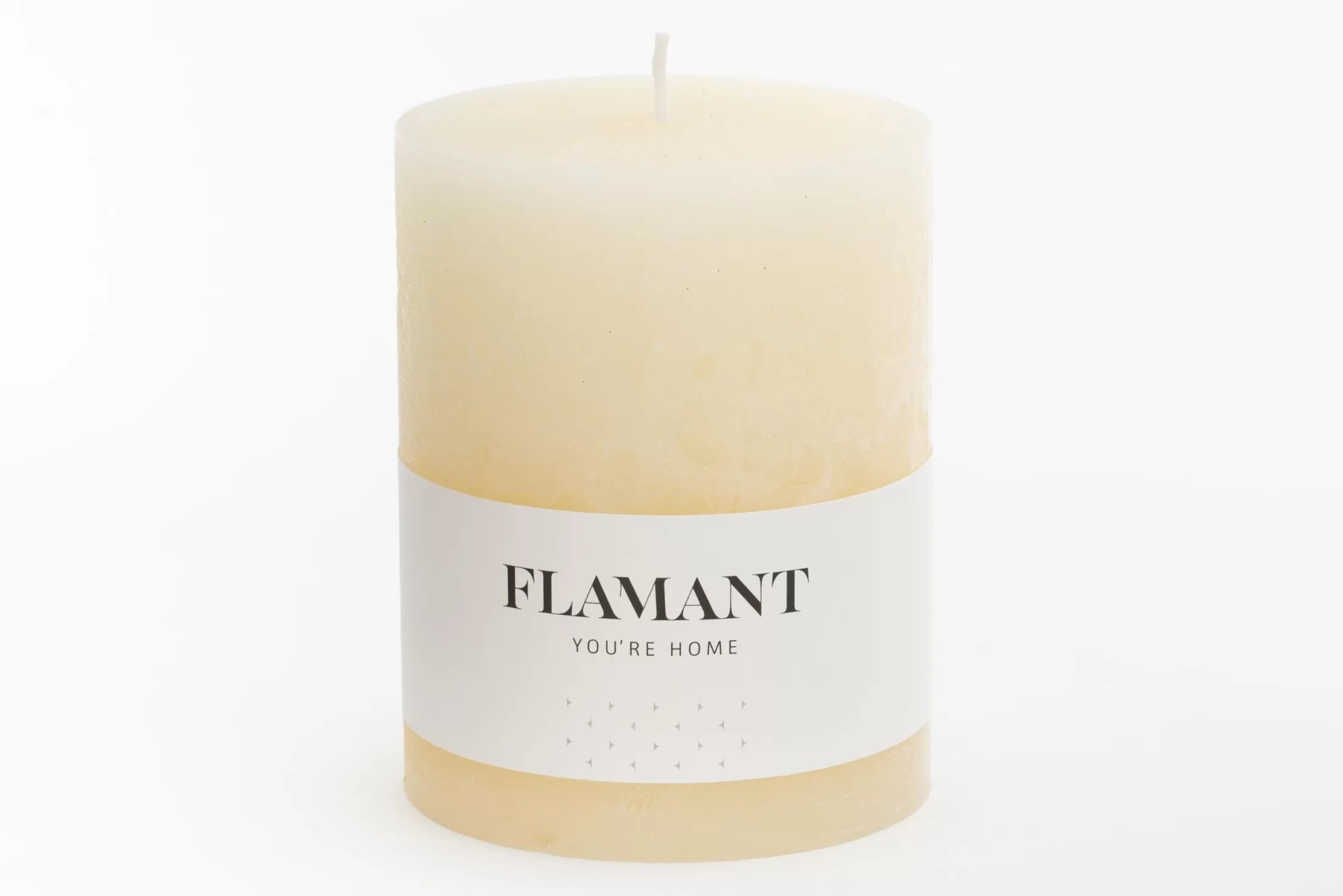 Flamant Decoratie | Beth, Kaars, Kleur Creme, 9X11,5Cm