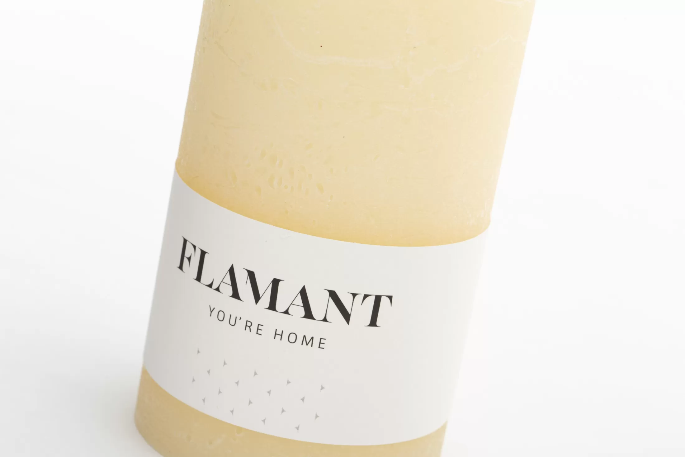Flamant Decoratie | Beth, Kaars, Kleur Creme, 7X15Cm