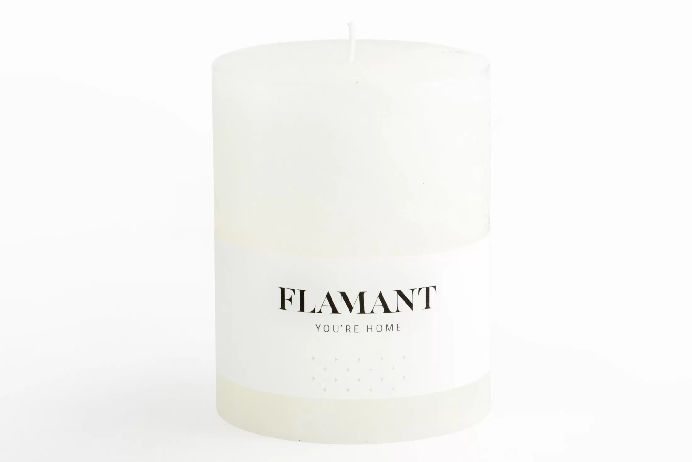 Flamant Decoratie | Beth, Kaars, Kleur Wit, 9X11,5Cm