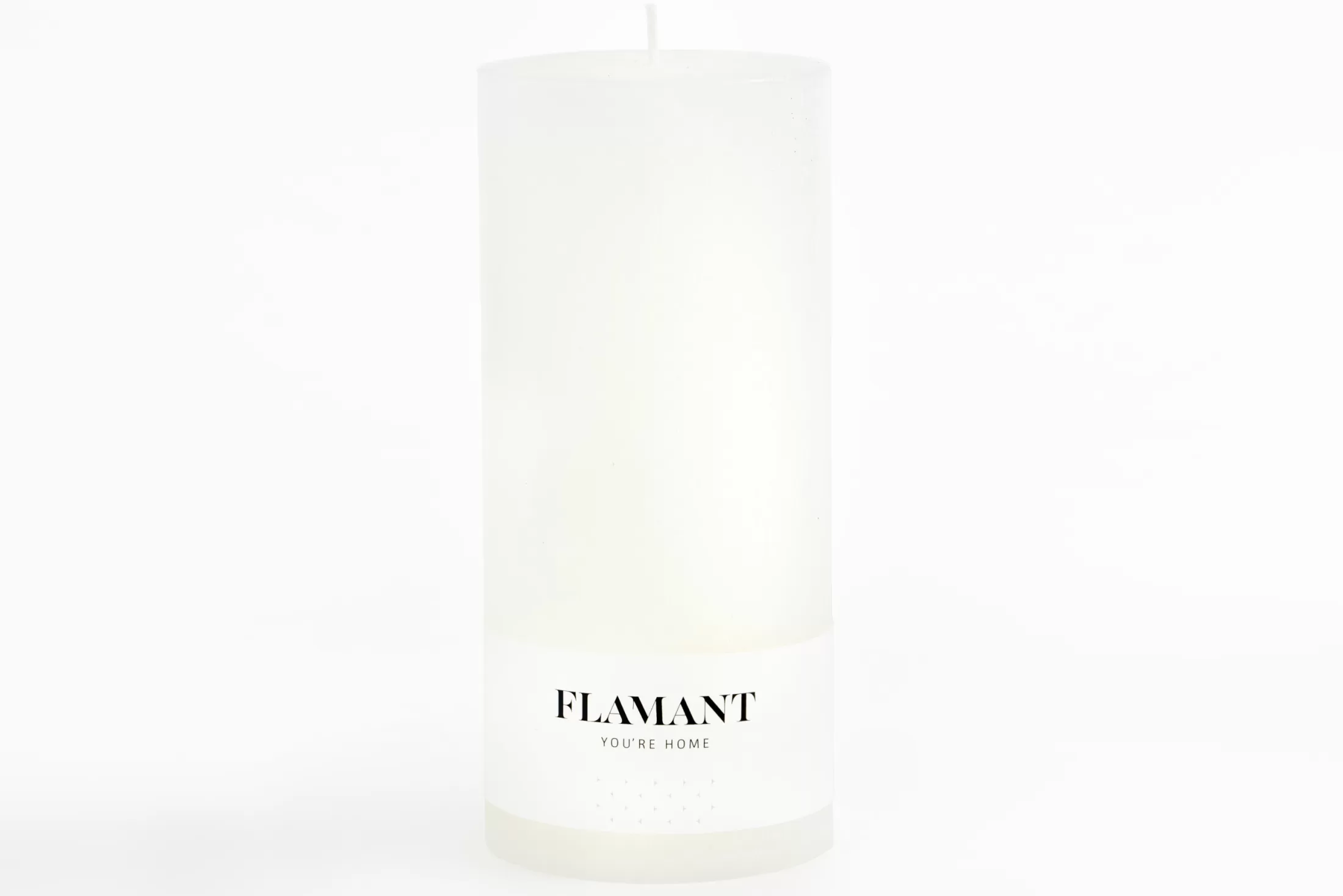 Flamant Decoratie | Beth, Kaars, Kleur Wit, 9X20Cm