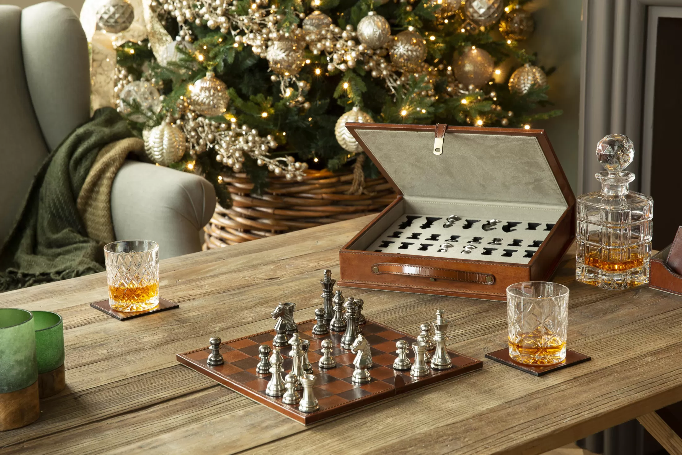 Flamant Bril | Bogart, Whiskyglas, Handgeslepen, Set Van 6