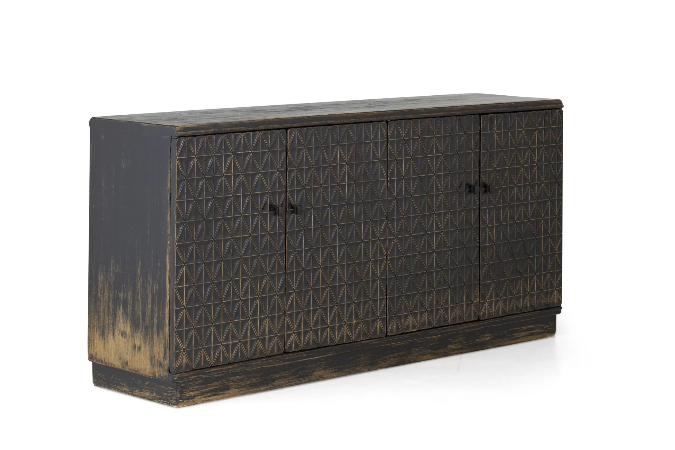 Flamant Dressoirs | Bossa, Dressoir, 4 Deuren, Gesneden