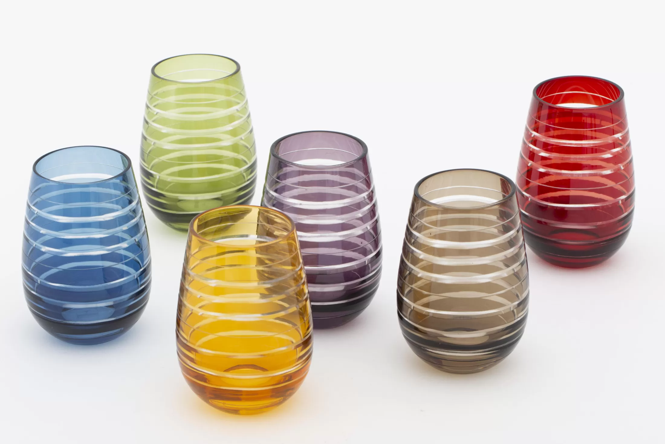Flamant Moederdag | Brahms, Glas, Verschillende Kleuren, Set Van 6