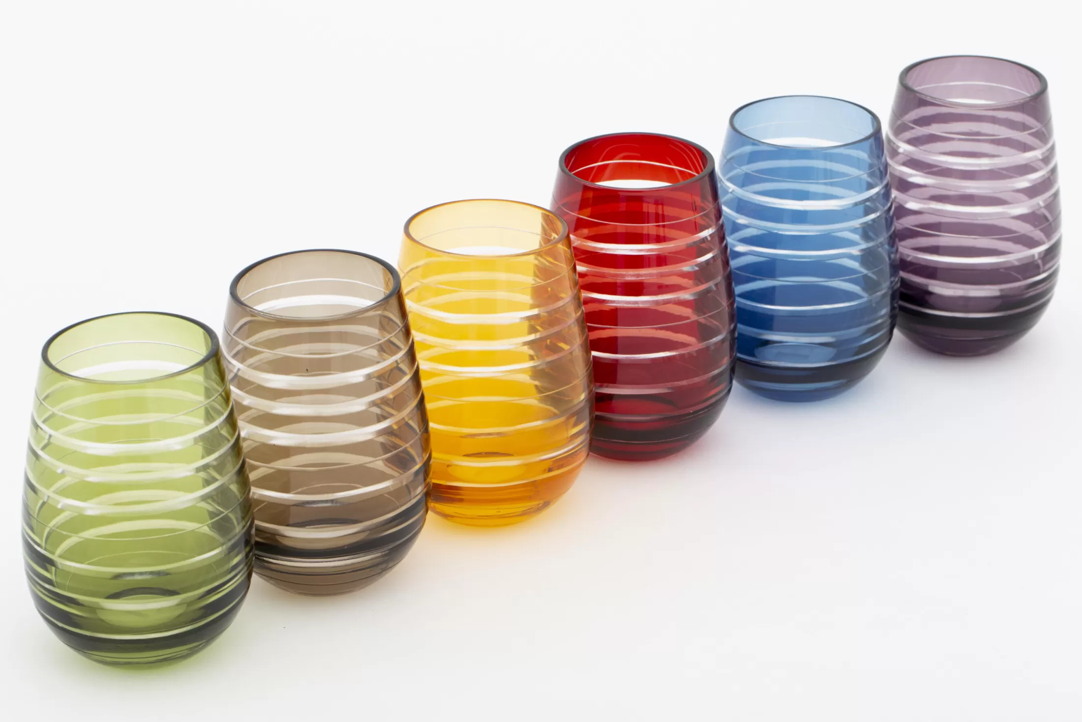 Flamant Moederdag | Brahms, Glas, Verschillende Kleuren, Set Van 6