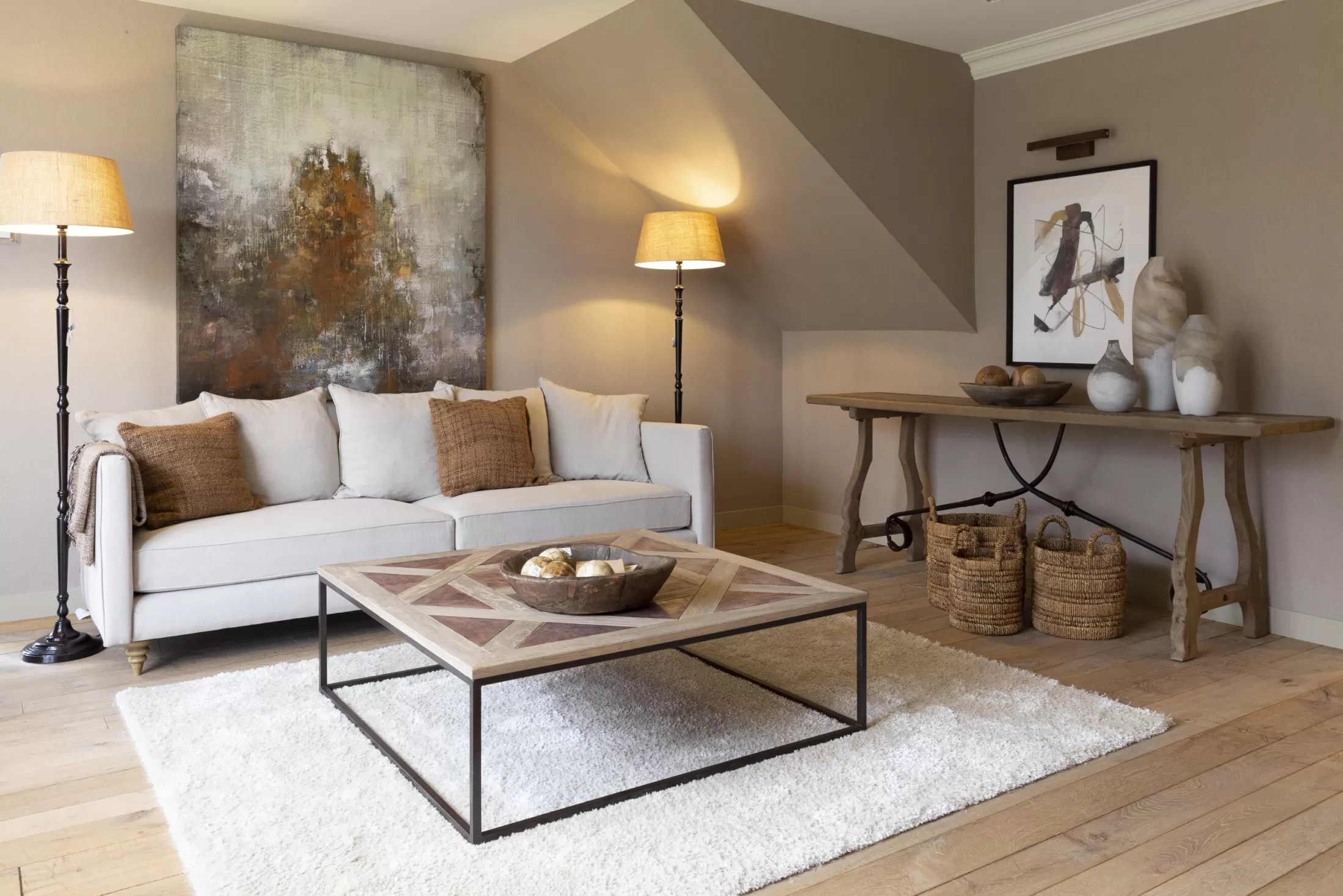 Flamant Decoratie | Brianna, Olieverfschilderij