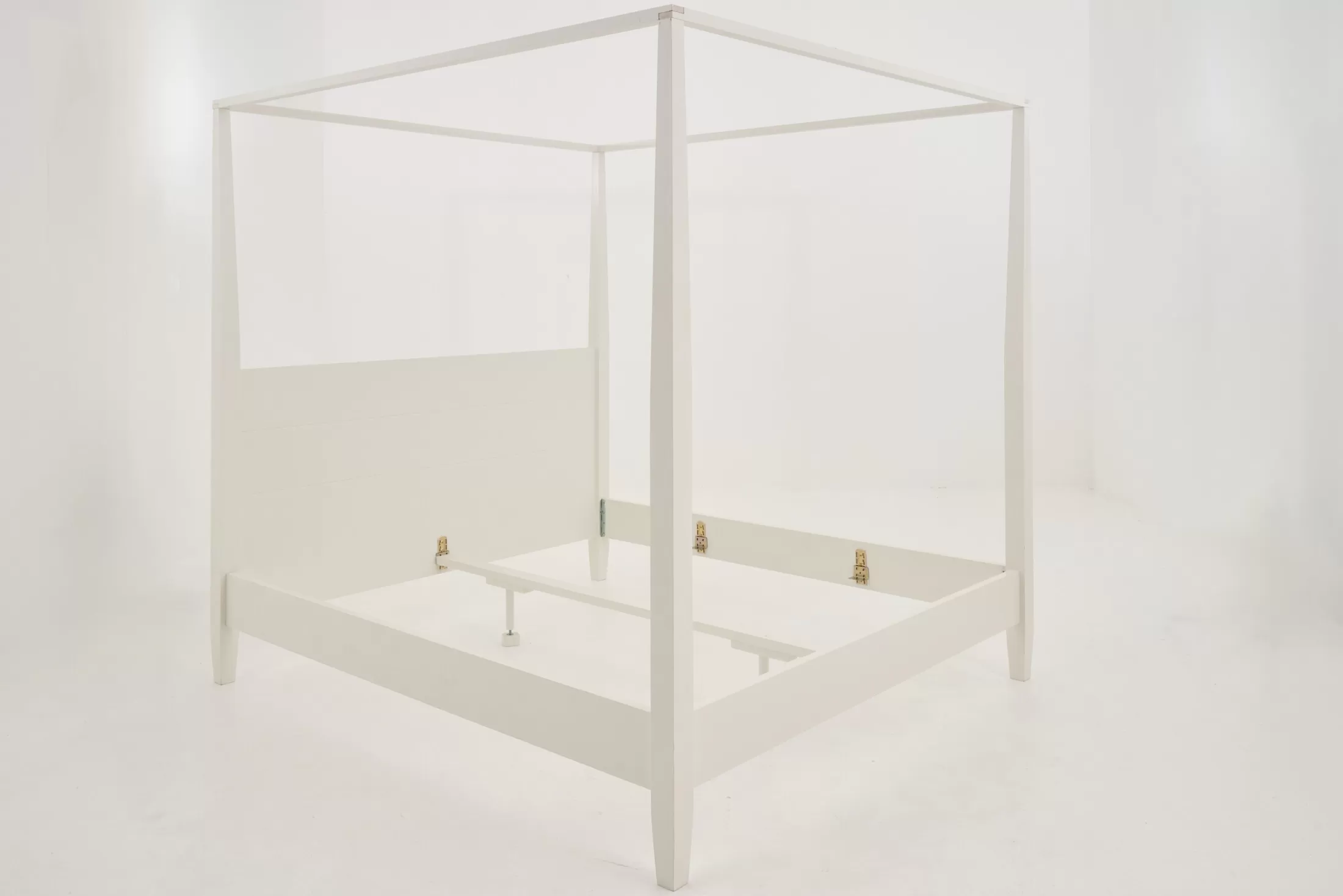 Flamant Bedden | Cape Cod, Hemelbed, Wit, 180 Cm