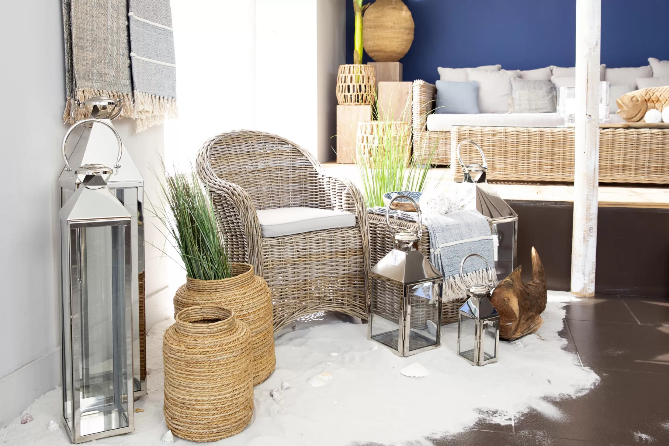 Flamant Decoratie | Charme, Lantaarn, Staal En Glas, Xl