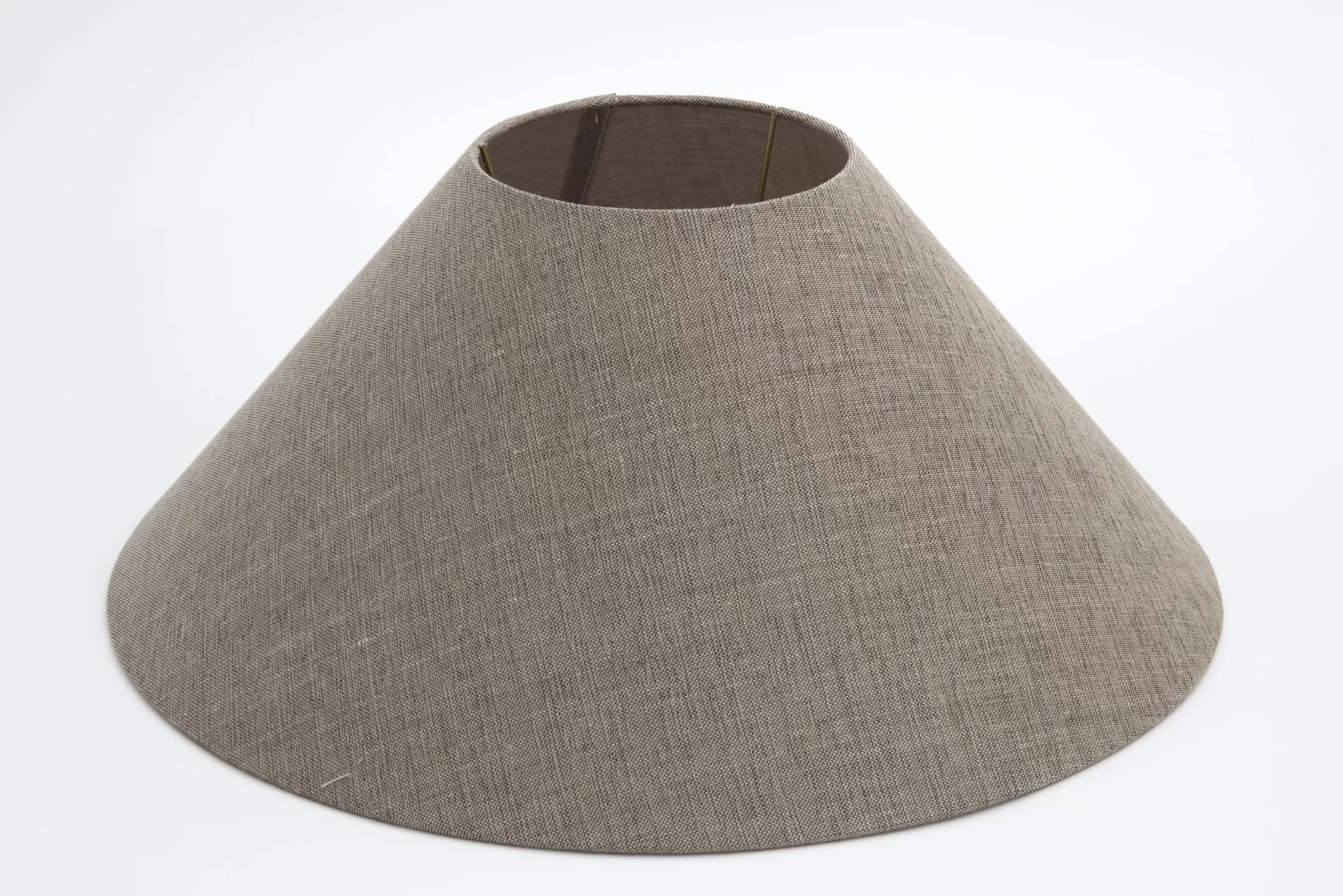Flamant Verlichting | Circum, Lampenkap, Naturel En Grijs, Conisch, 45 Cm