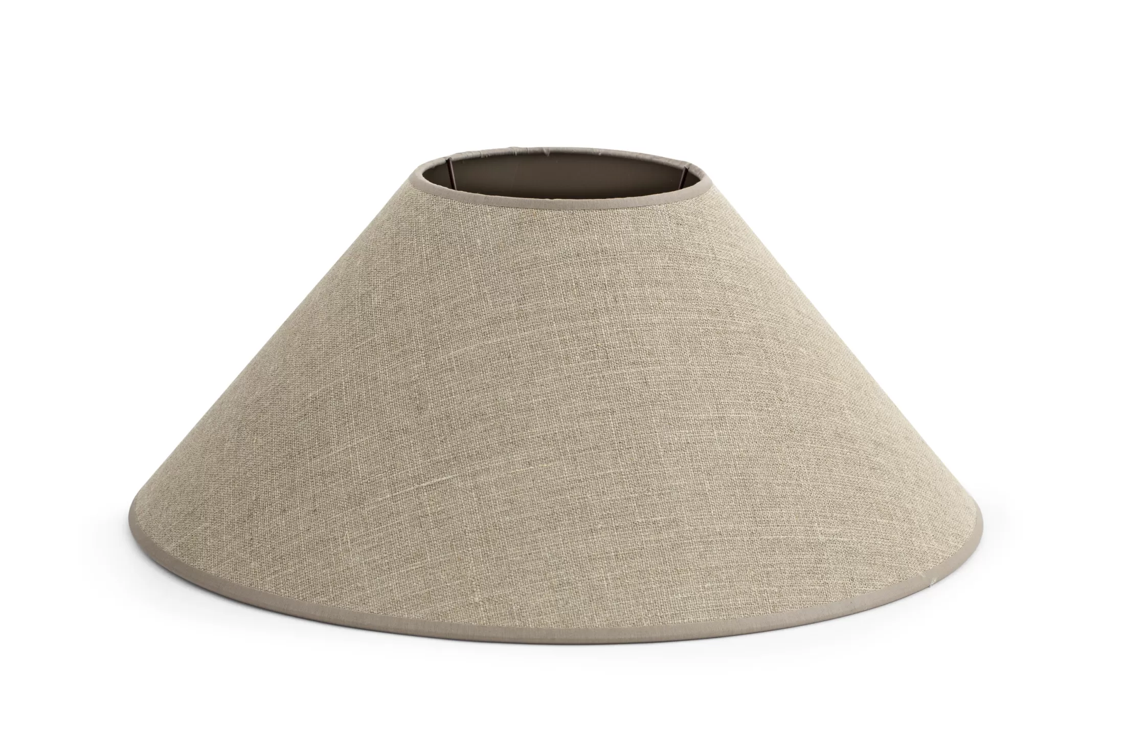 Flamant Verlichting | Circum, Lampenkap, Natuurlijk En Zilver, Conisch, 45 Cm