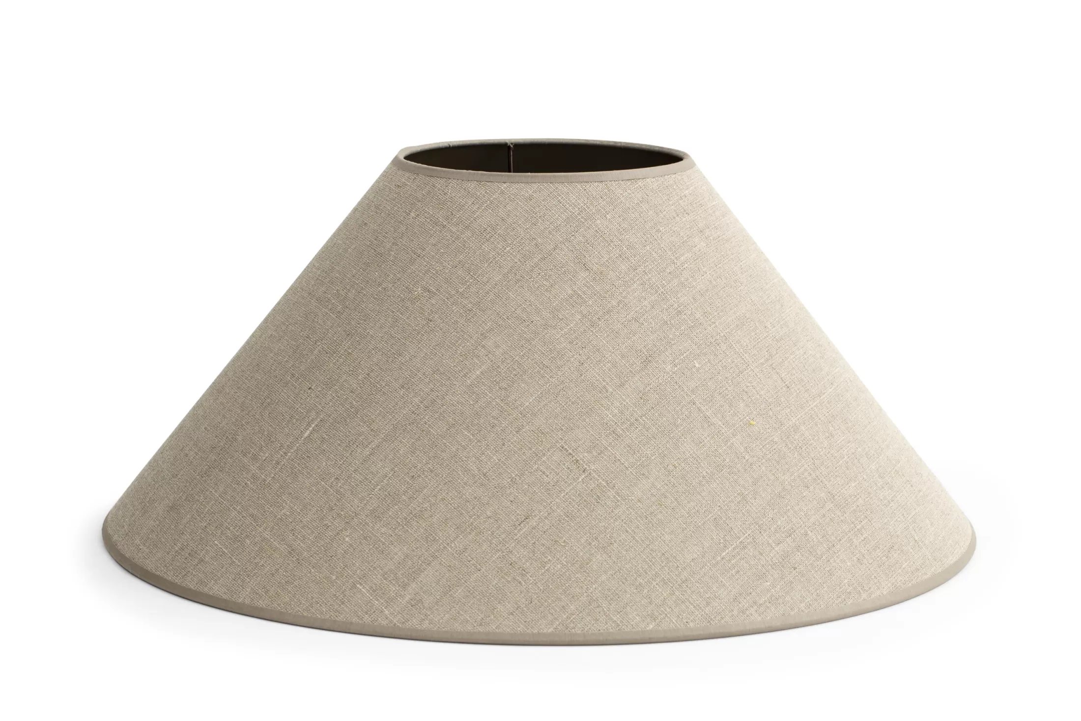 Flamant Verlichting | Circum, Lampenkap, Natuurlijk En Zilver, Conisch, 55 Cm