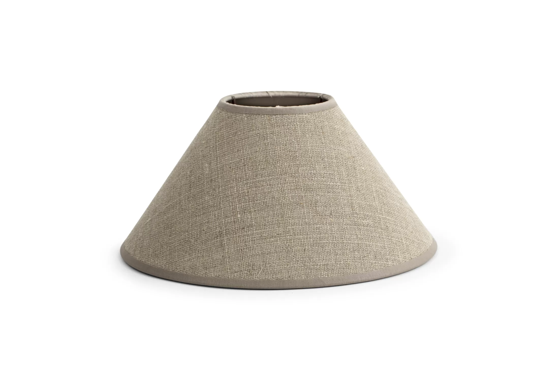 Flamant Verlichting | Circum, Lampenkap, Natuurlijk En Zilver, Conisch, 23 Cm
