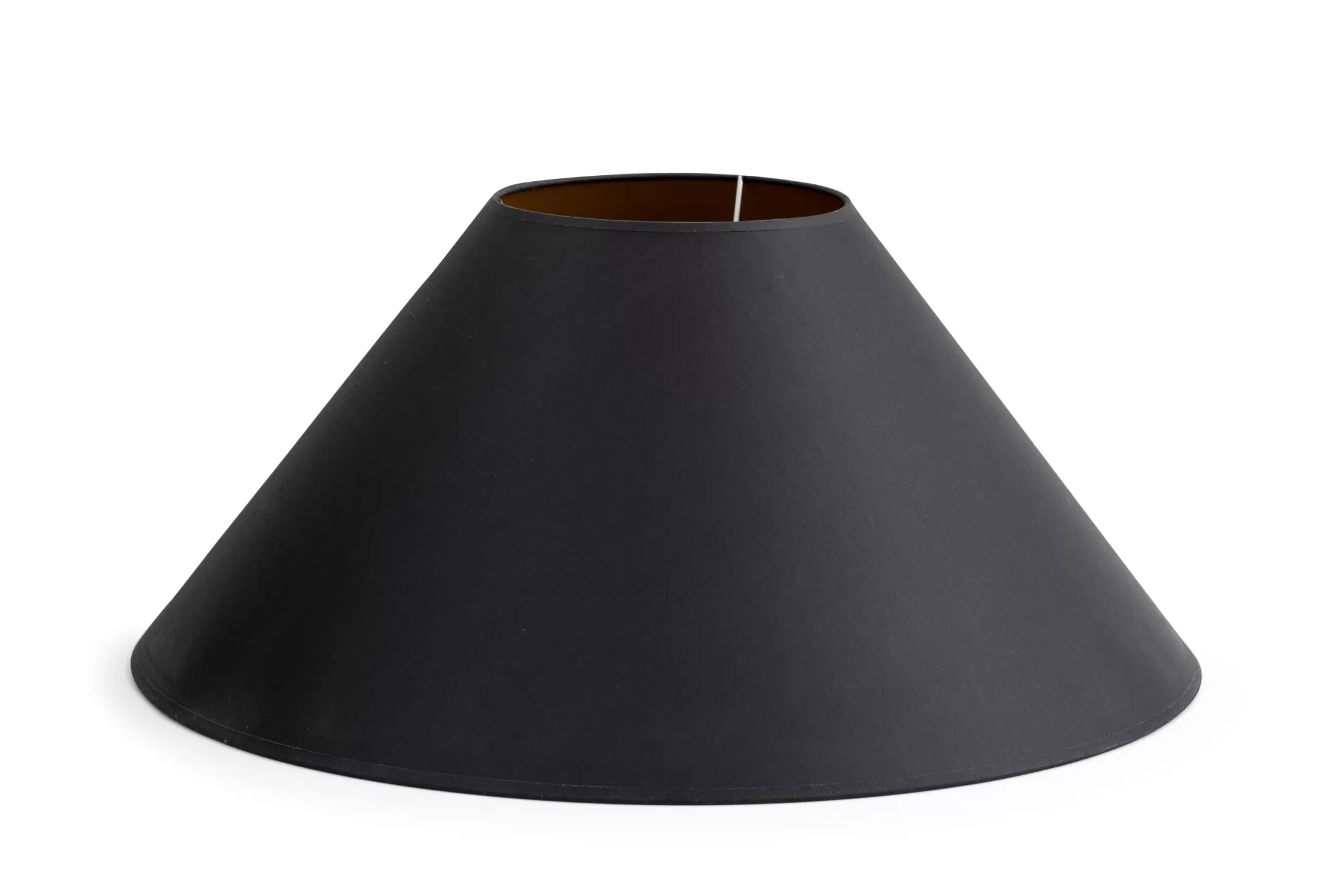 Flamant Verlichting | Circum, Lampenkap, Zwart En Goud, Conisch, 55 Cm