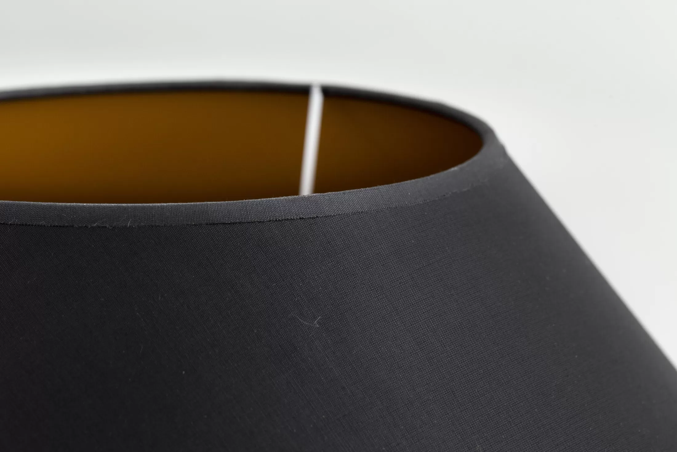 Flamant Verlichting | Circum, Lampenkap, Zwart En Goud, Conisch, 55 Cm