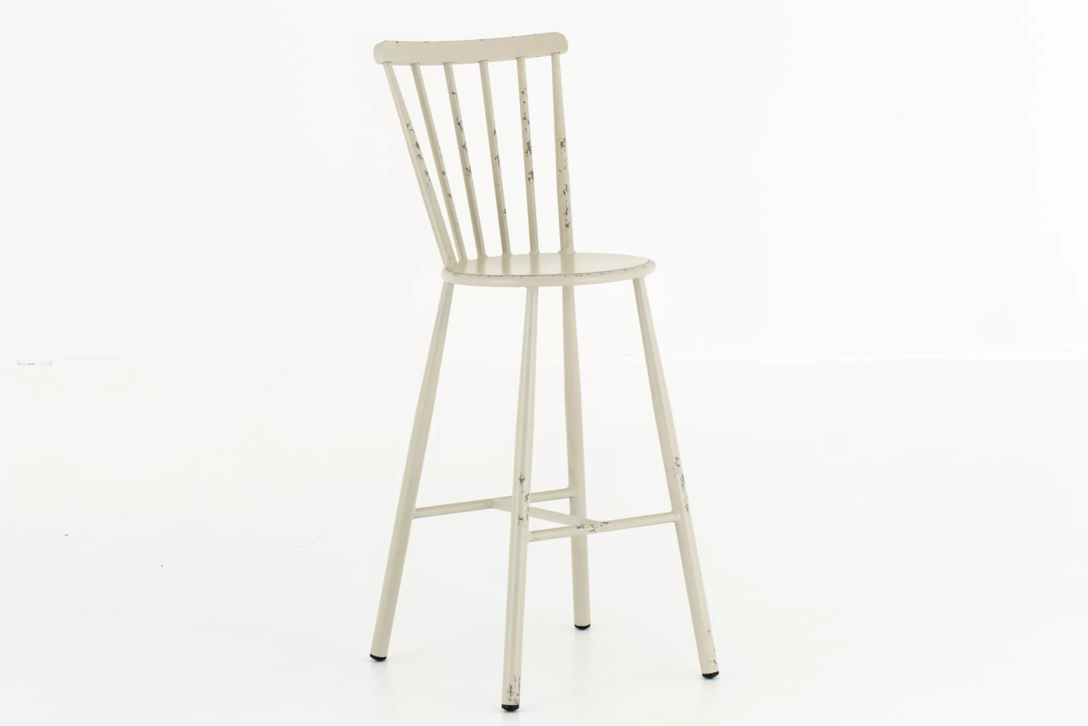 Flamant Tuinstoelen | Claire, Tuinbarstoel, Retro Wit