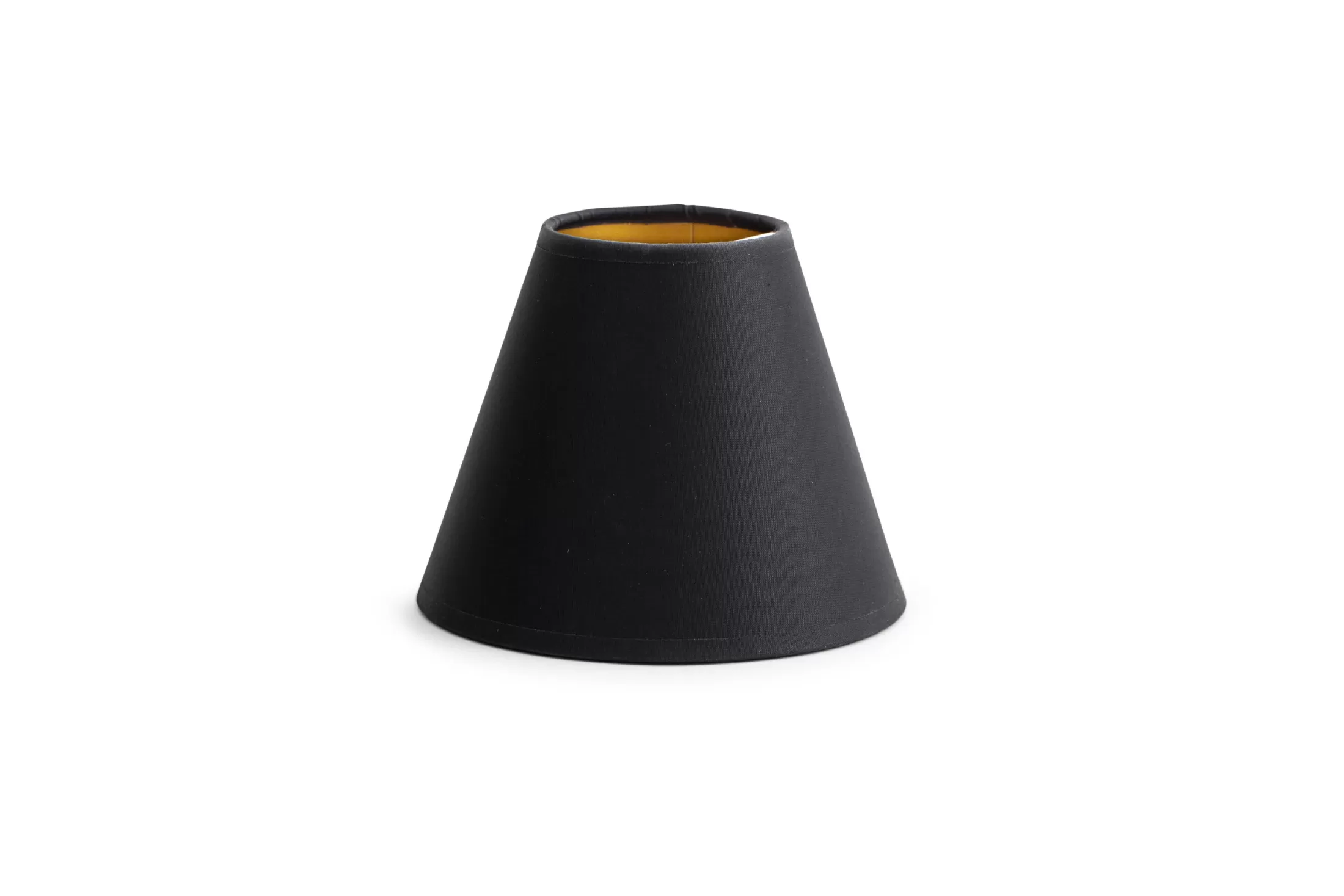 Flamant Verlichting | Clips, Lampenkap, Zwart En Goud, Conisch, 14 Cm