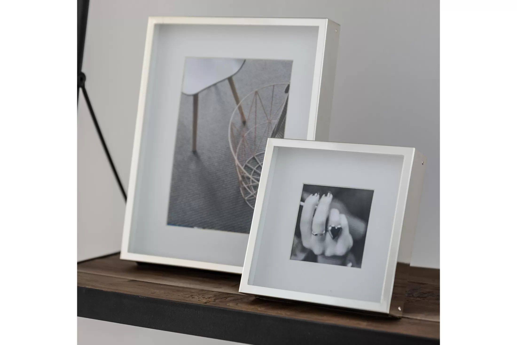 Flamant Decoratie | Dozen, Fotolijst, Verzilverd En Gelakt, 8X8
