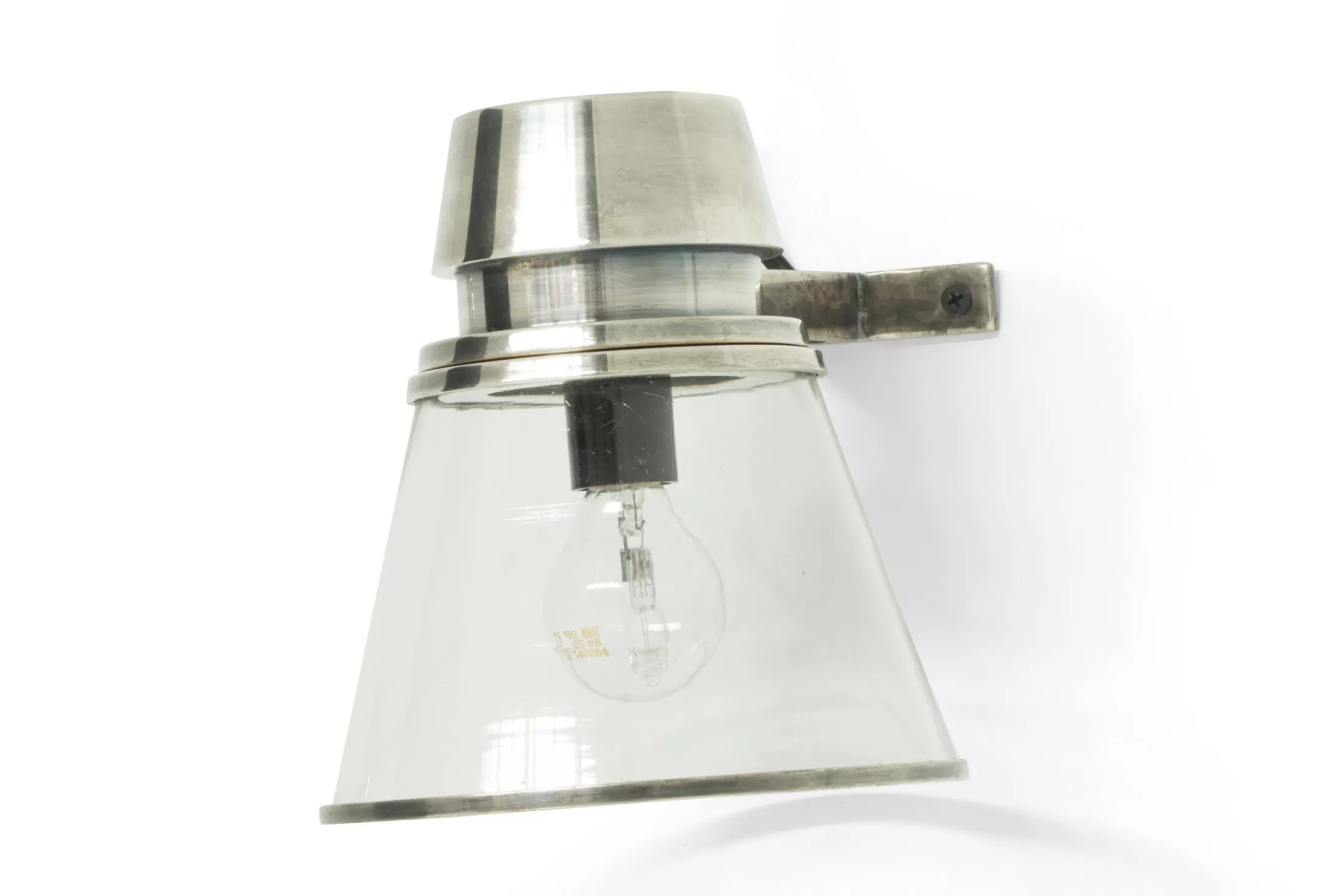 Flamant Verlichting | Edwardo, Wandlamp, Messing, Antiek Zilver