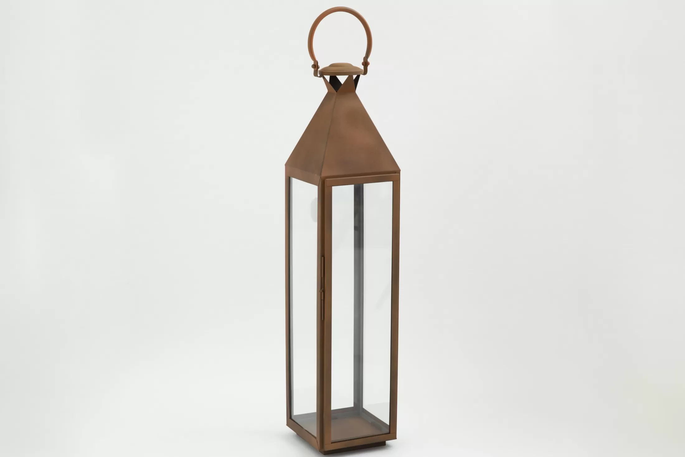 Flamant Decoratie | Ellis, Lantaarn, Ijzer En Glas, Roest, Xl