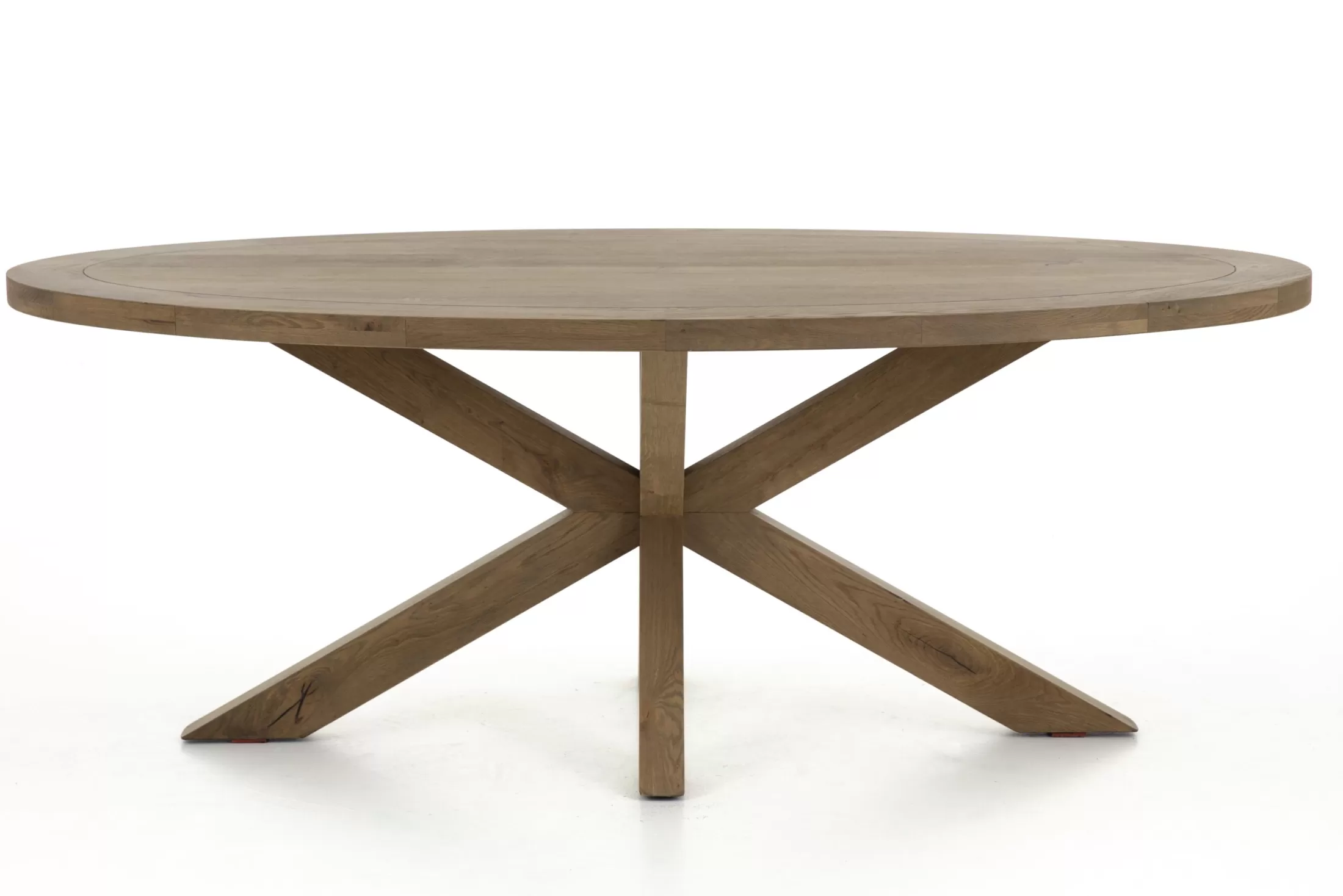 Flamant Eettafels | Forino, Eettafel, Verweerd Eiken, 210 Cm, Model 2