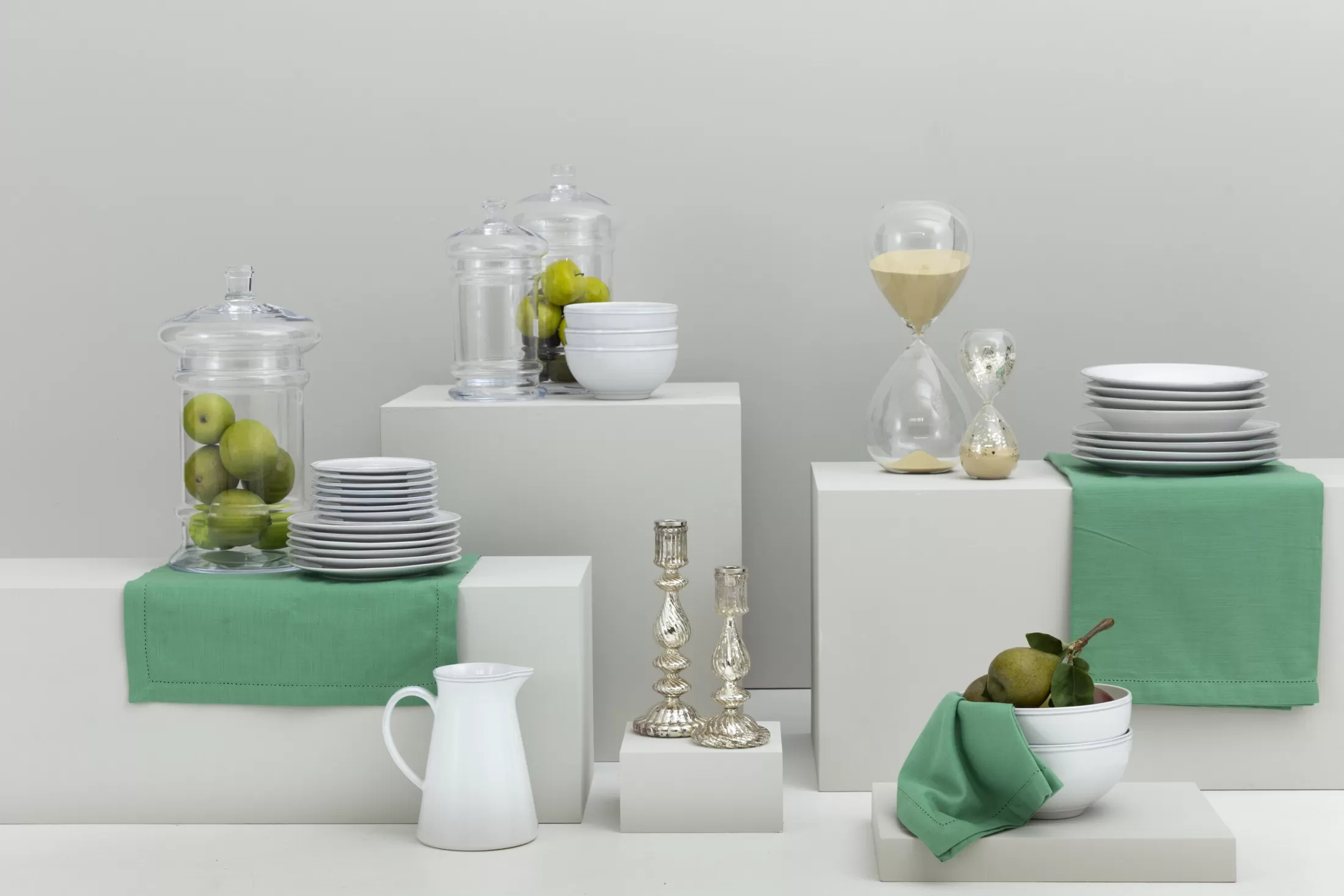 Flamant Decoratie | Gideon, Kandelaar, Kwikglas, L