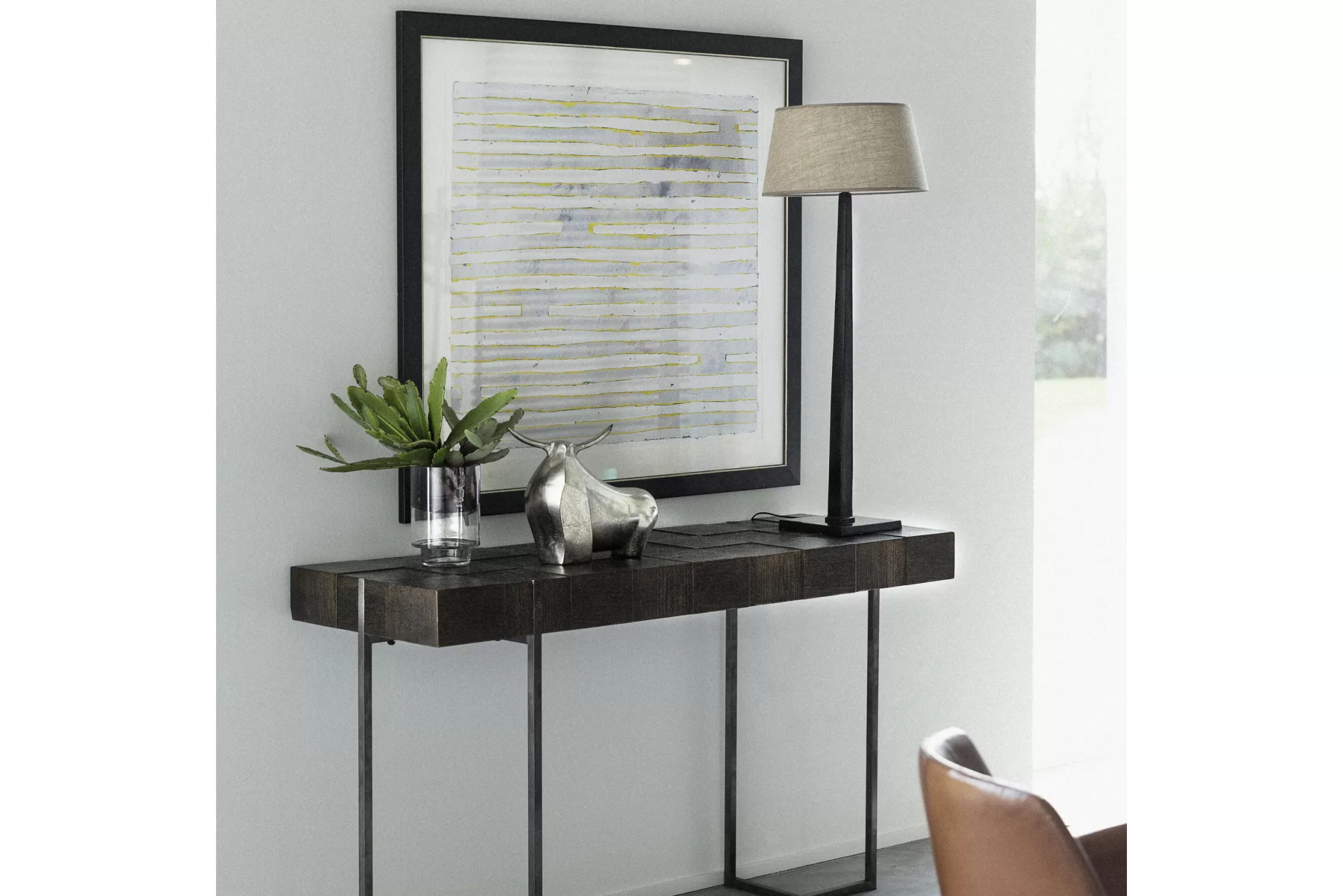Flamant Verlichting | Gordes, Tafellamp, Zwart, Aluminium, H 78 Cm