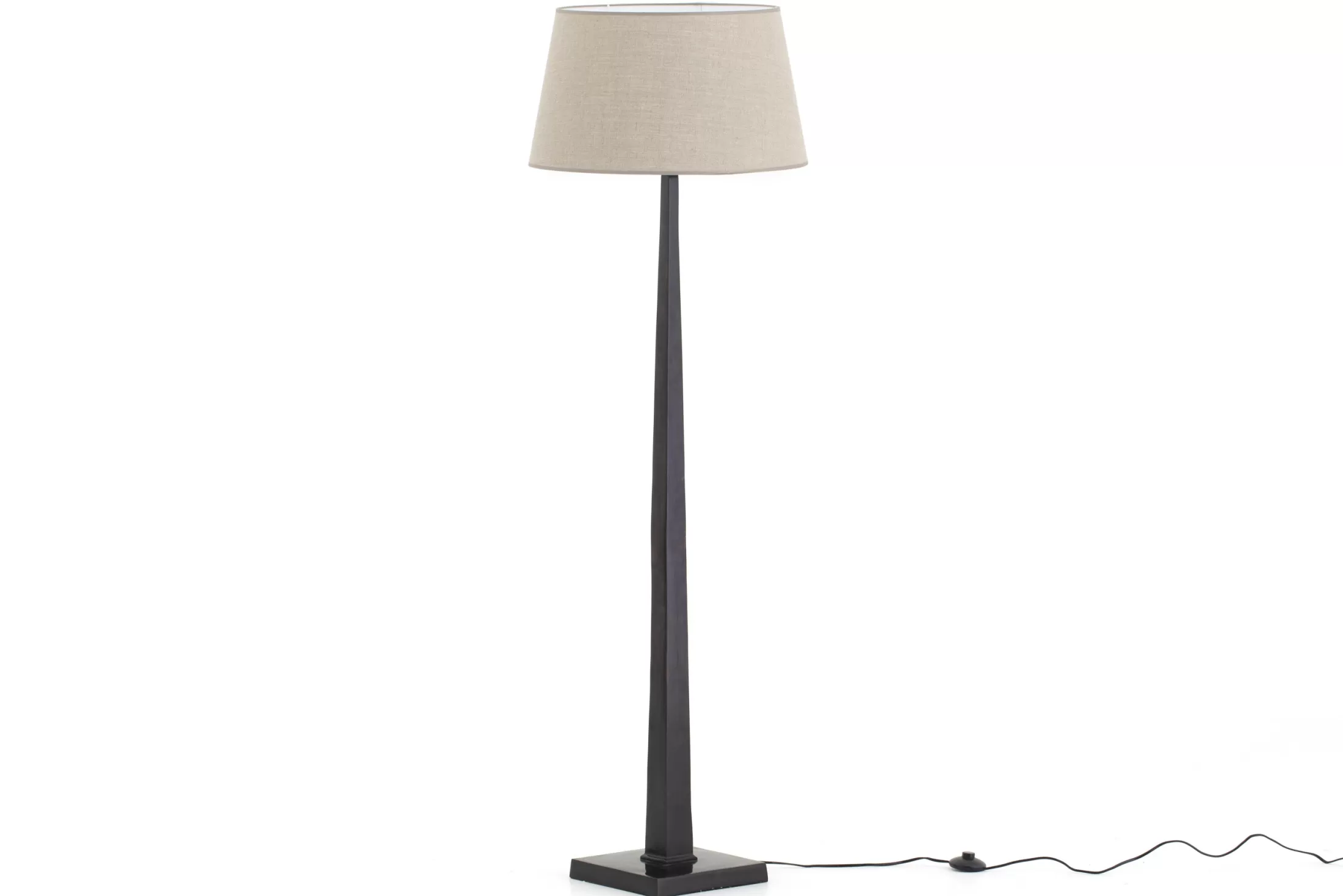 Flamant Verlichting | Gordes, Vloerlamp, Zwart, Aluminium