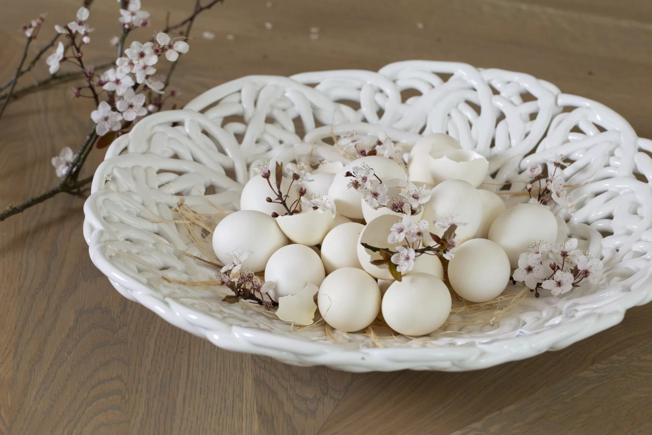Flamant Decoratie | Grace, Kom, Keramiek, Wit
