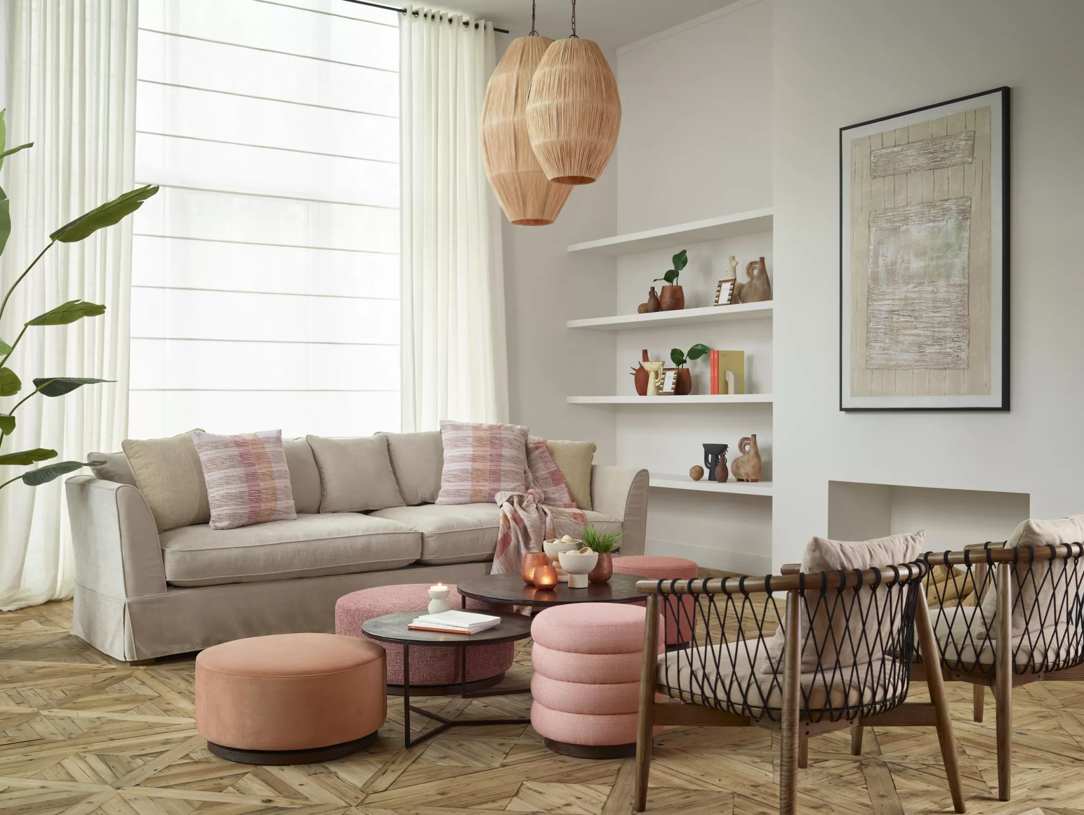 Flamant Banken | Gretchen, Fauteuil
