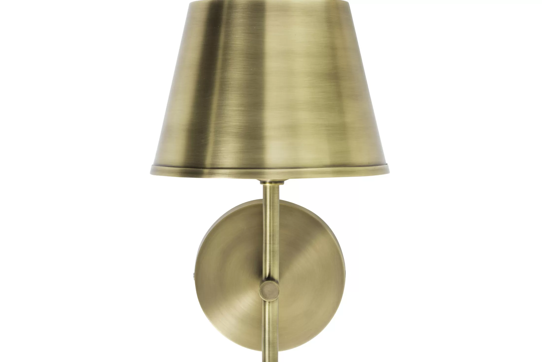 Flamant Verlichting | Itai, Wandlamp, Met Kap, Antiek Messing