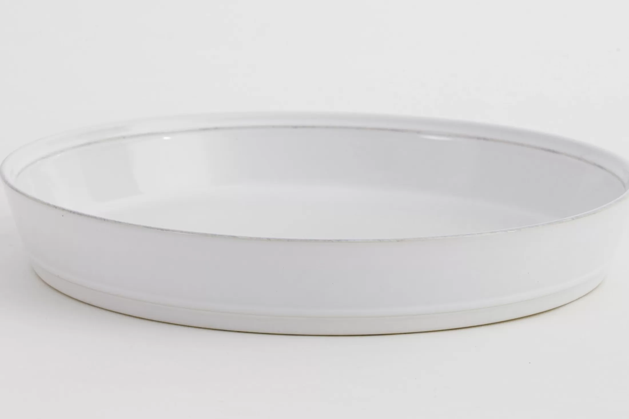 Flamant Accessoires | Jille, Taartvorm, Keramiek, Wit, 30Cm