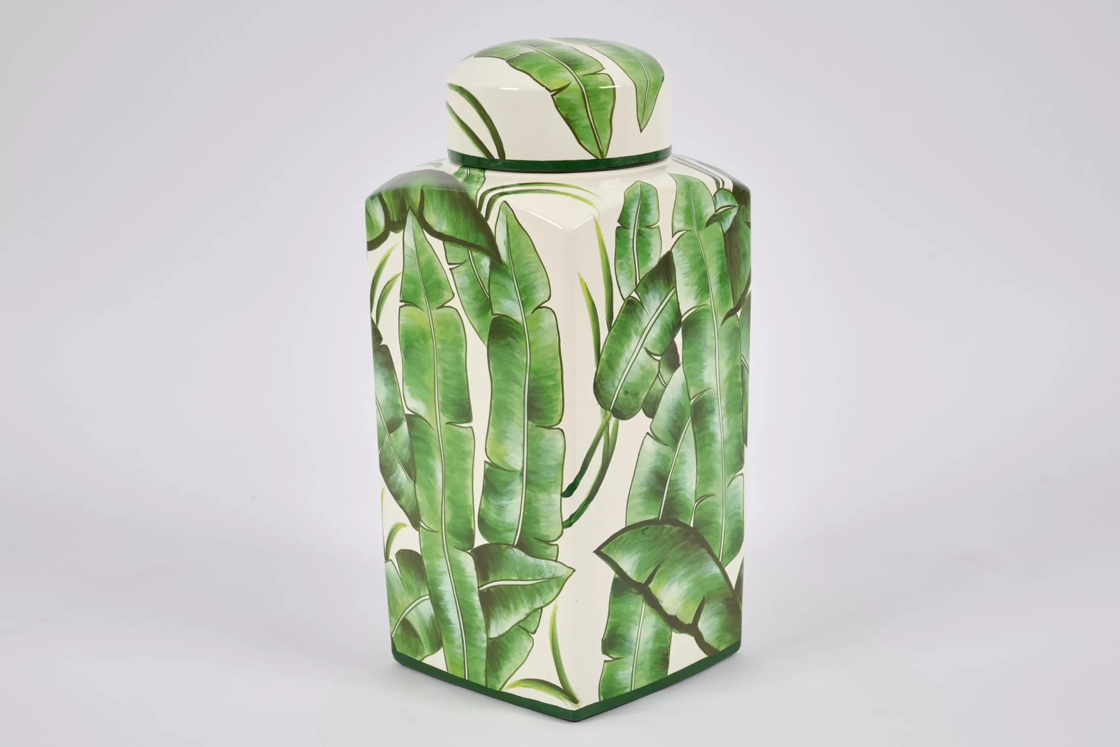 Flamant Decoratie | Judor, Potiche, Groen/Wit
