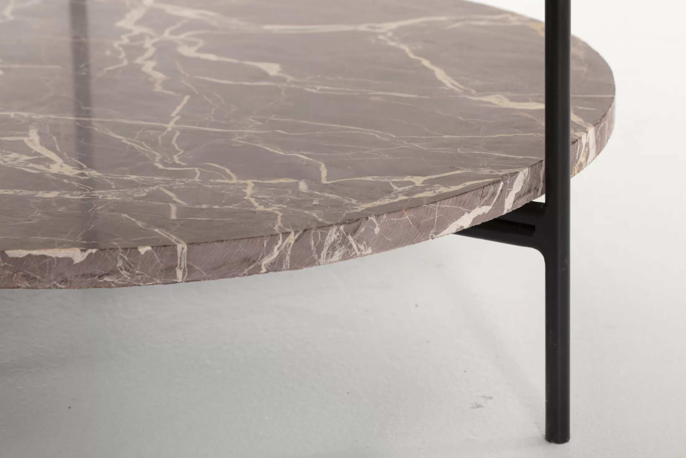 Flamant Koffie Tafels | Karina, Salontafel, Marmer En Metaal, Rood