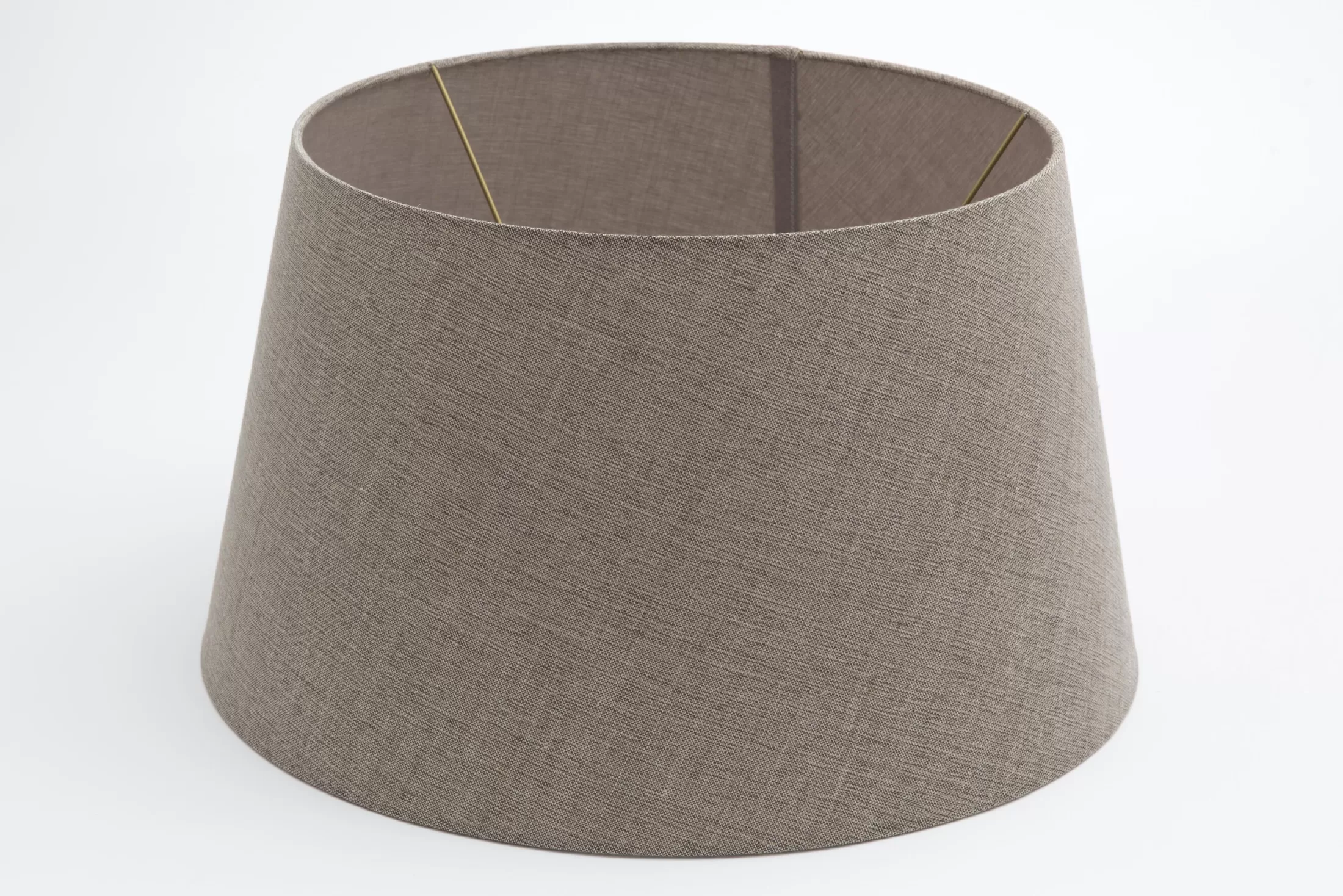 Flamant Verlichting | Lindro, Lampenkap, Naturel En Grijs, Cilinder, 45 Cm