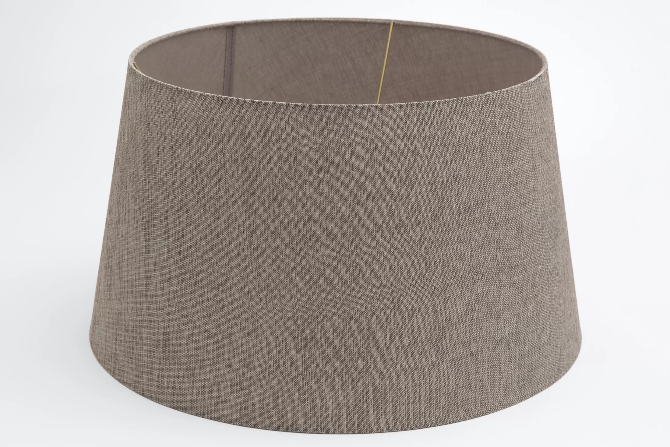 Flamant Verlichting | Lindro, Lampenkap, Naturel En Grijs, Cilinder, 50 Cm