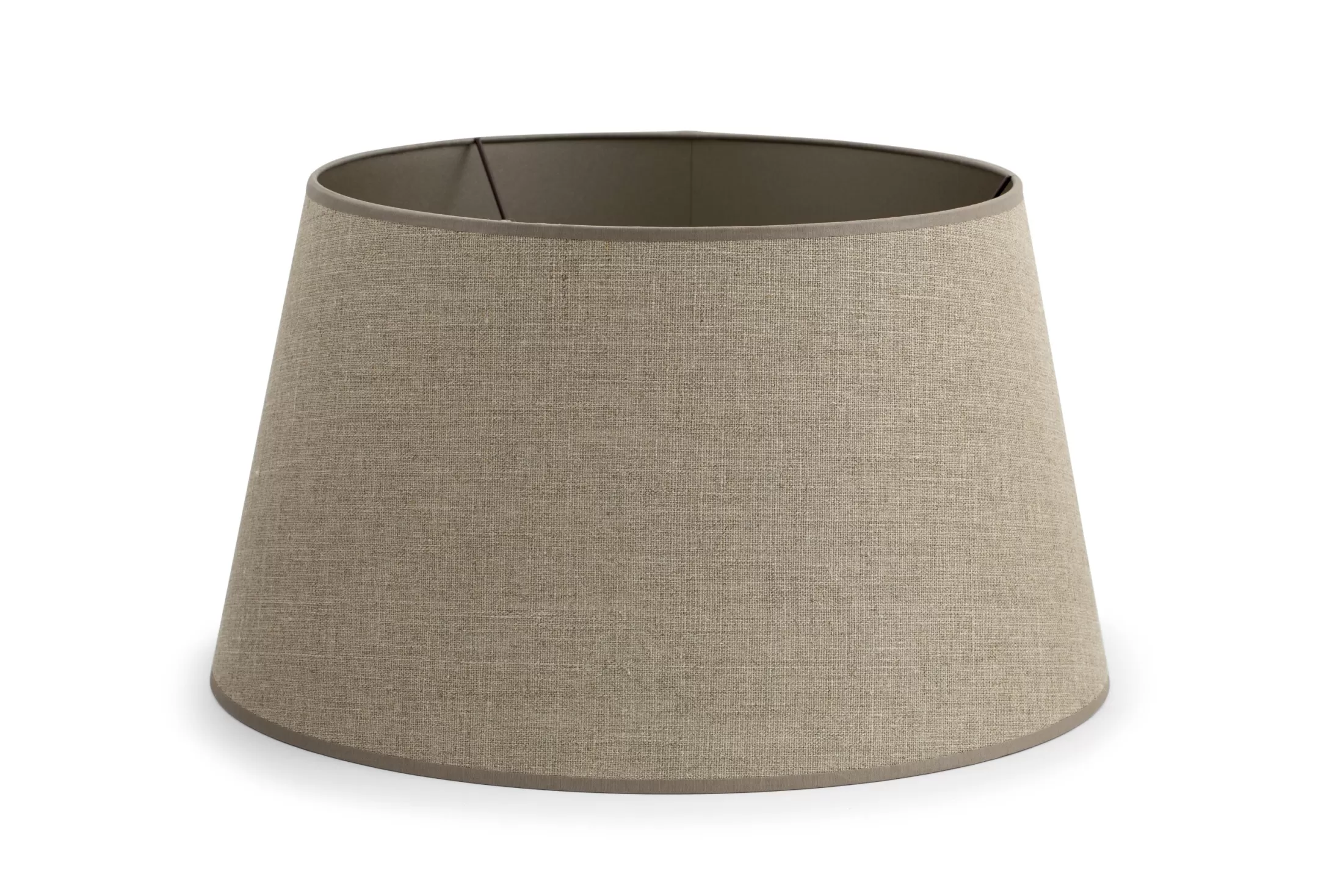 Flamant Verlichting | Lindro, Lampenkap, Natuurlijk En Zilver, Cilinder, 45 Cm