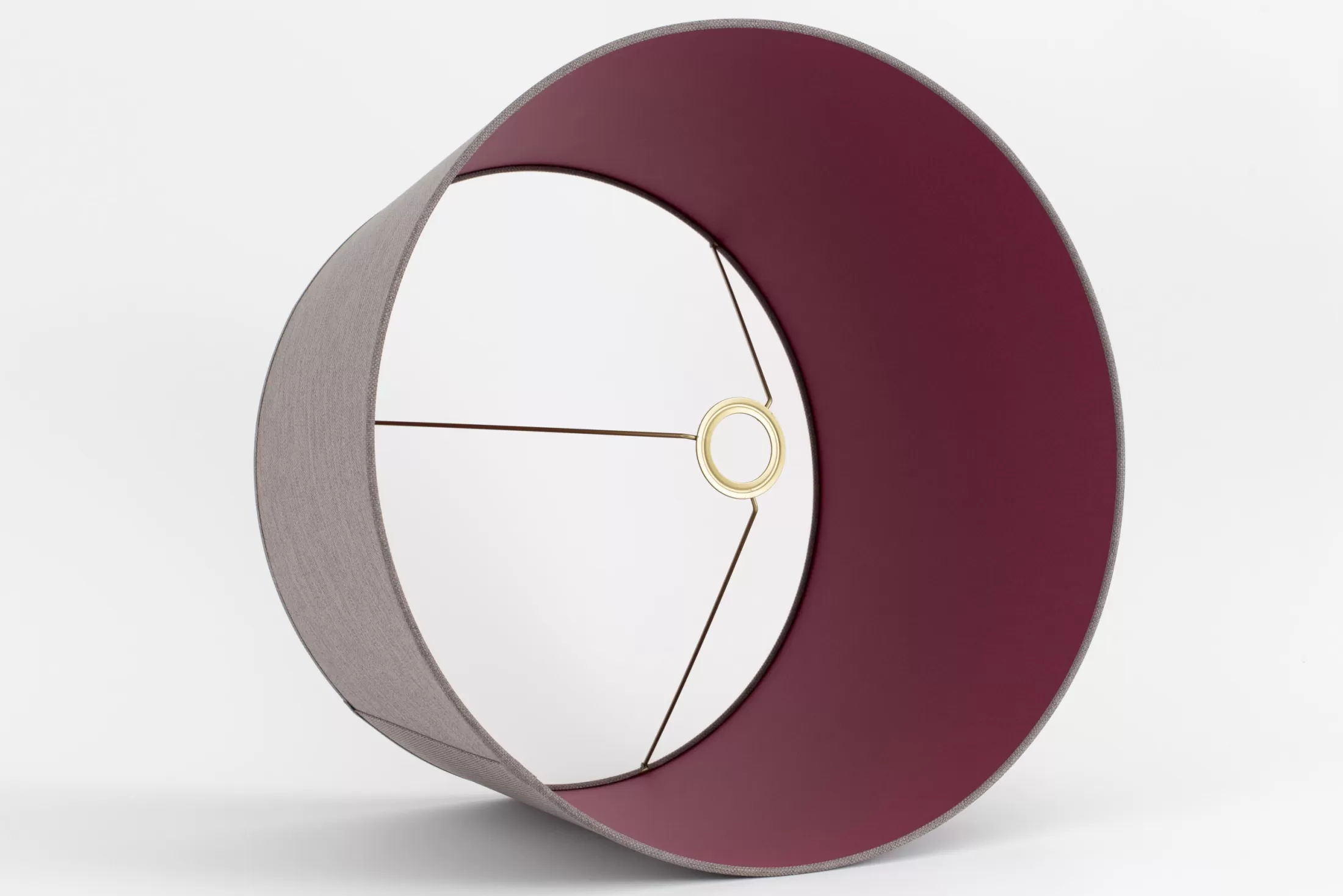 Flamant Verlichting | Lindro, Lampenkap, Paars, Cilinder, 45 Cm