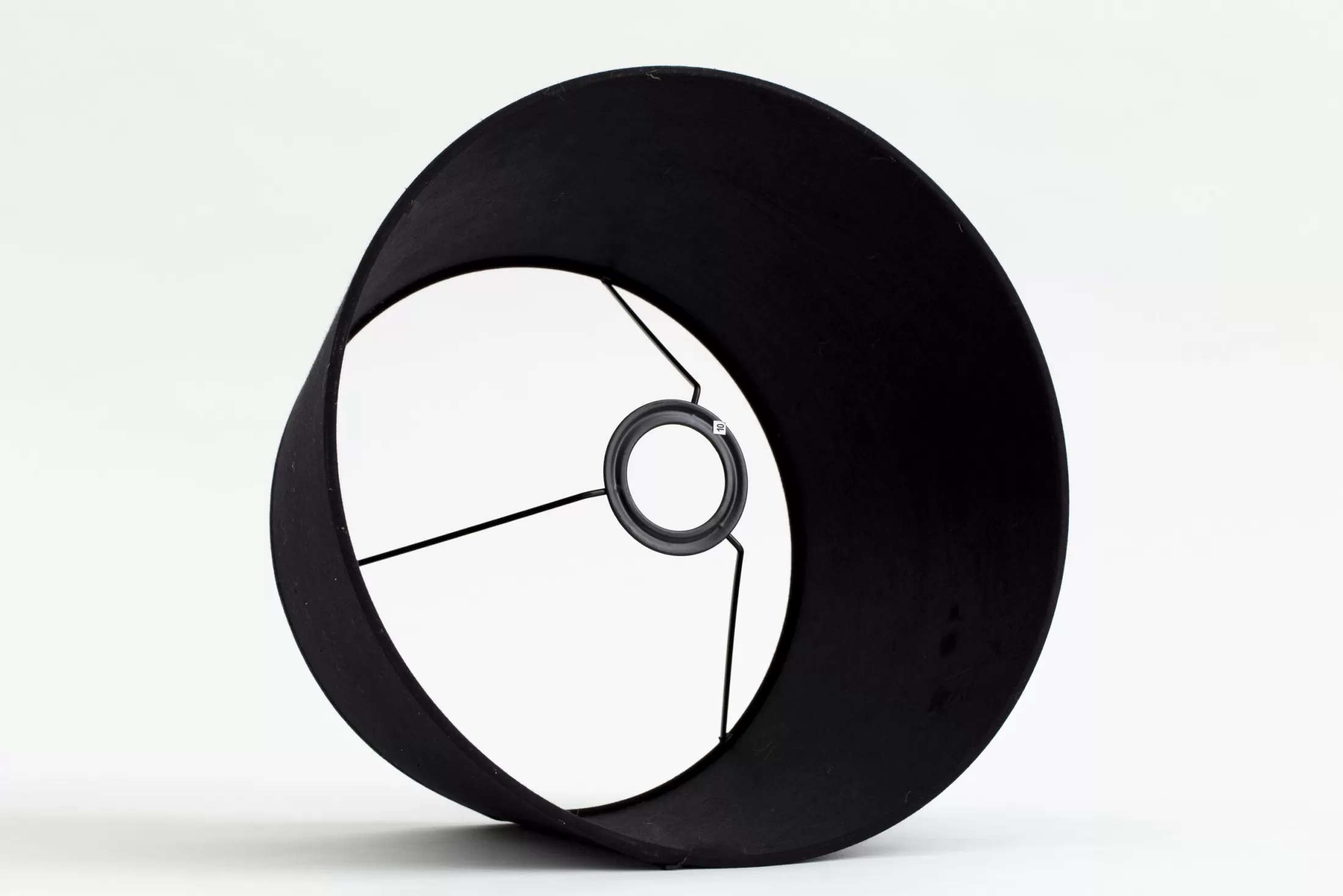 Flamant Verlichting | Lindro, Lampenkap, Zwart, Cilinder, 30 Cm