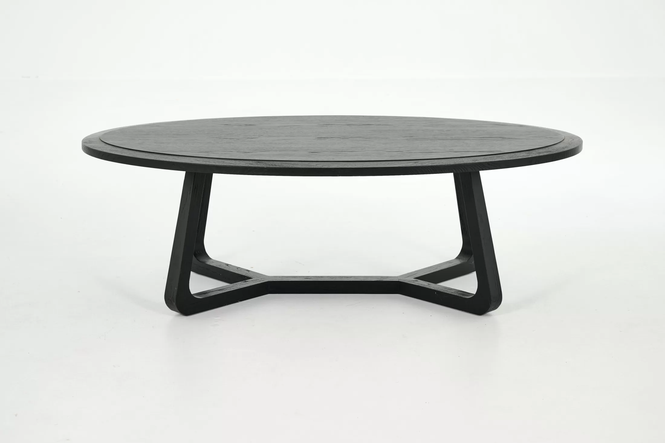 Flamant Koffie Tafels | Livy, Salontafel, Ovaal, Zwart, L