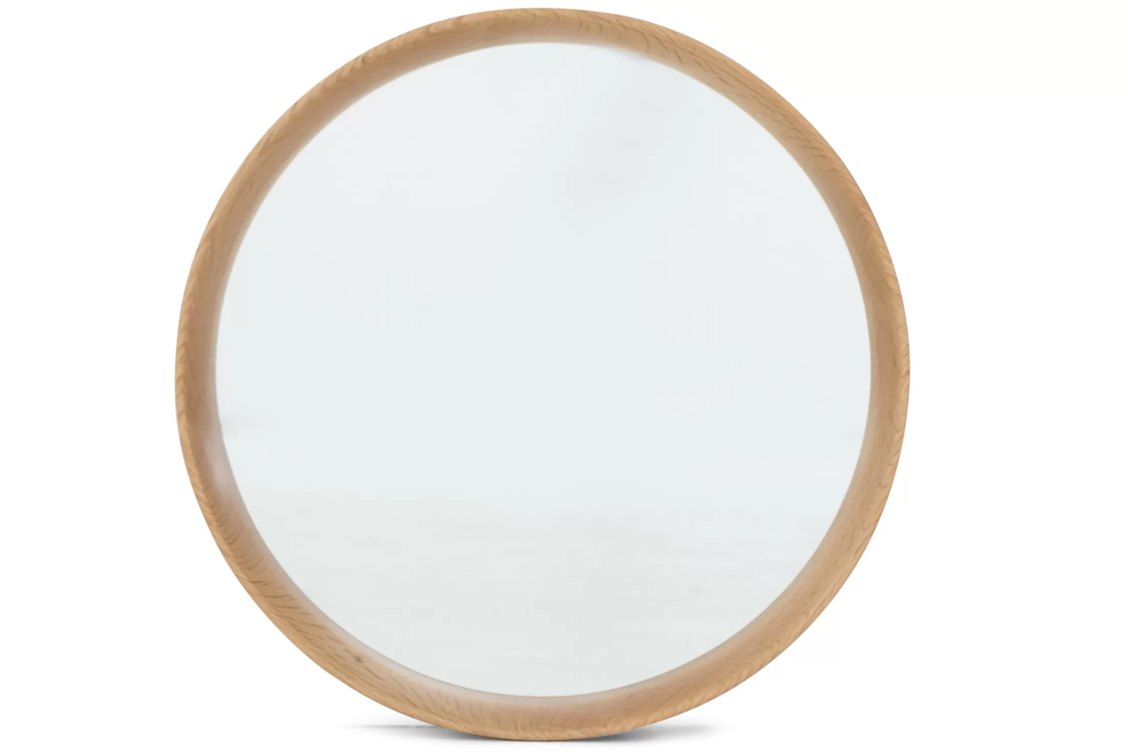 Flamant Decoratie | Lucente, Spiegel, Eiken, Rond, 46Cm