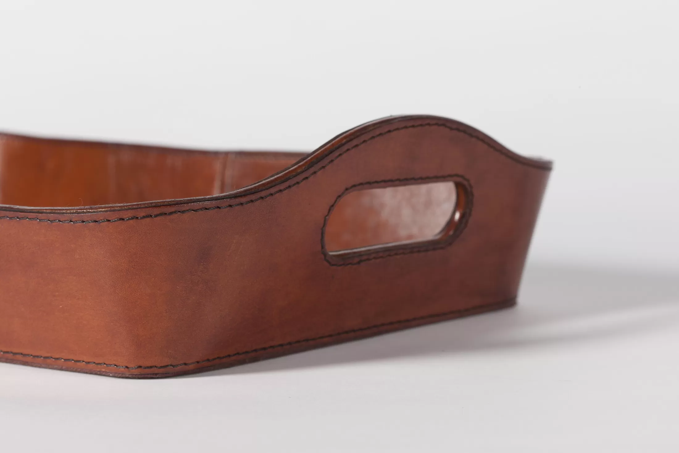 Flamant Accessoires | Manhattan, Dienblad, Bruin Leer