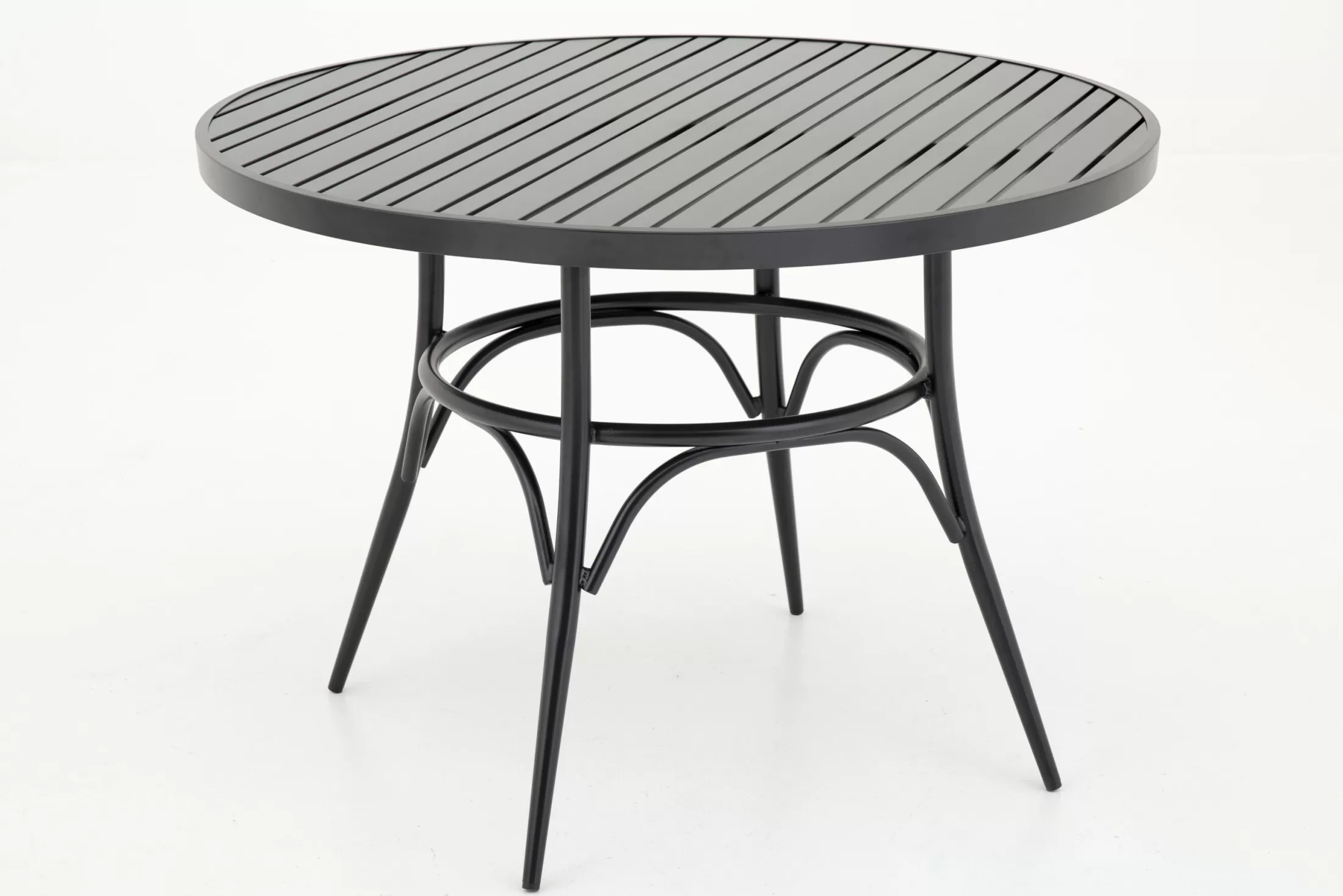 Flamant Tuintafels | Marian, Tuintafel, O110, Zwart