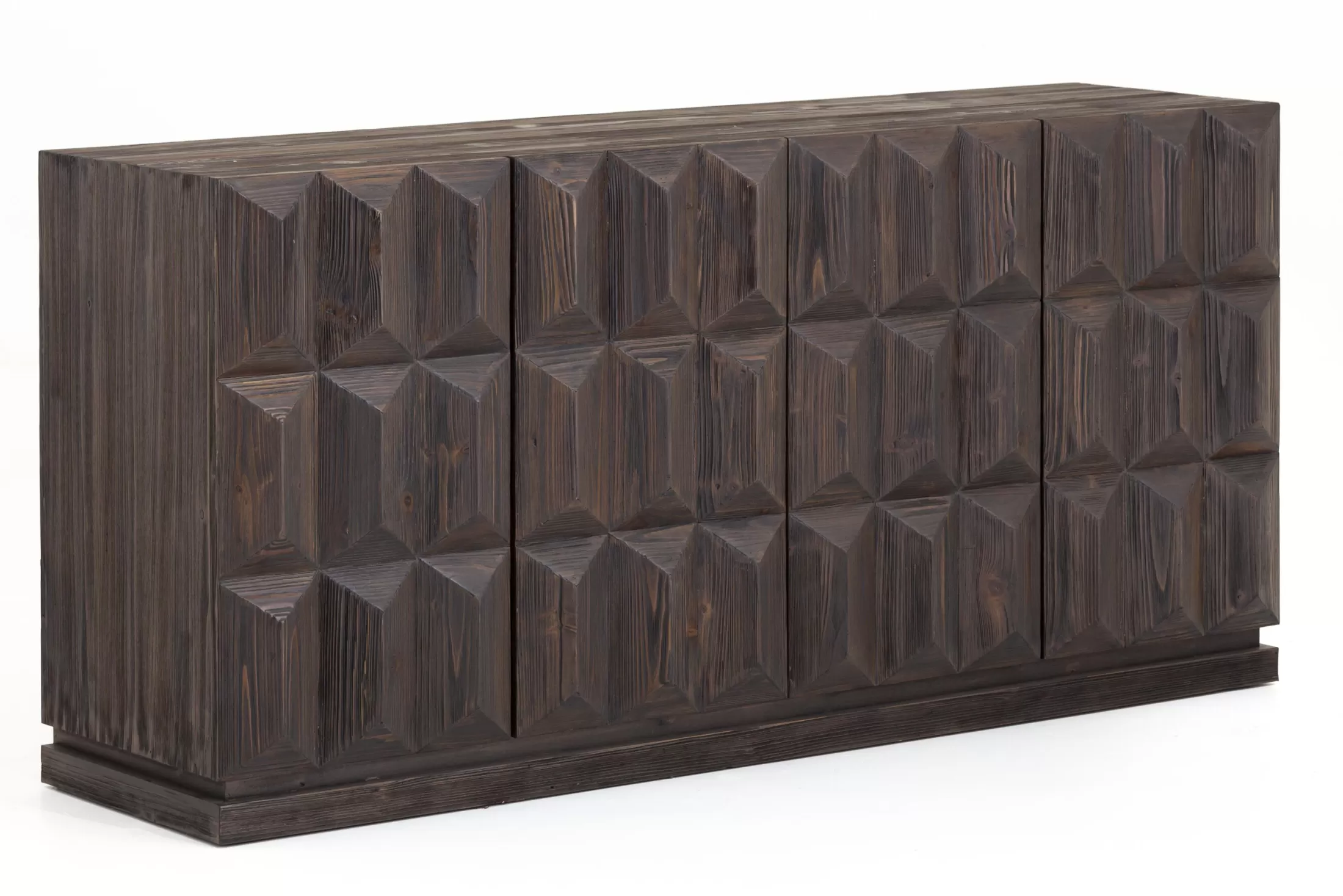 Flamant Dressoirs | Matthews, Dressoir, 4 Deuren, Bruin