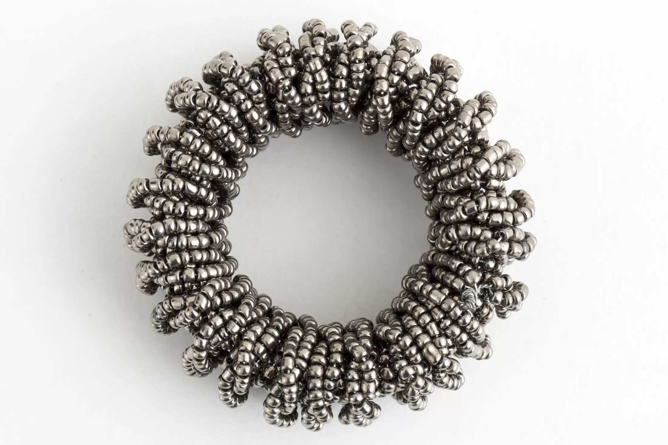 Flamant Accessoires | Meina, Servetring, Kralen, Grijs